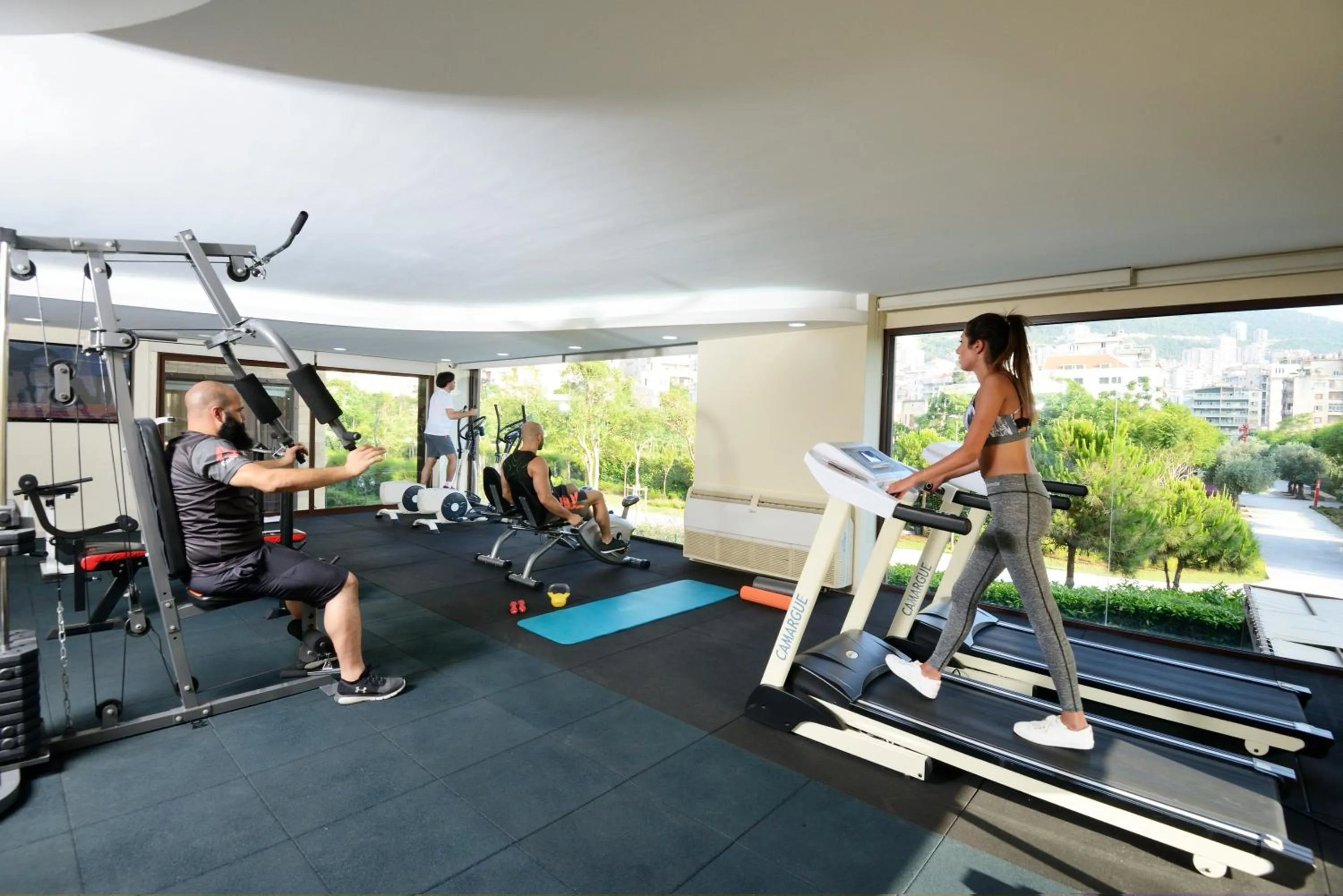 Fitness centre/facilities in Reston Hotel