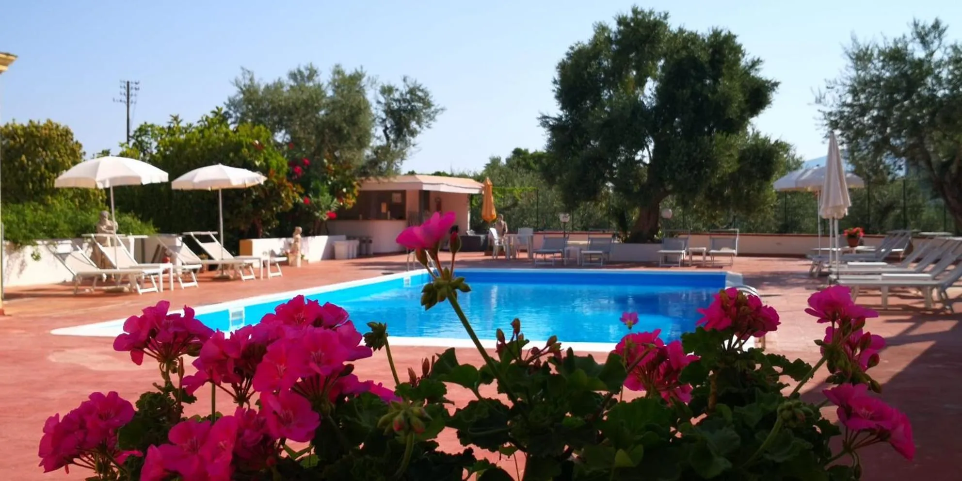 Swimming pool in Hotel Villa Igea