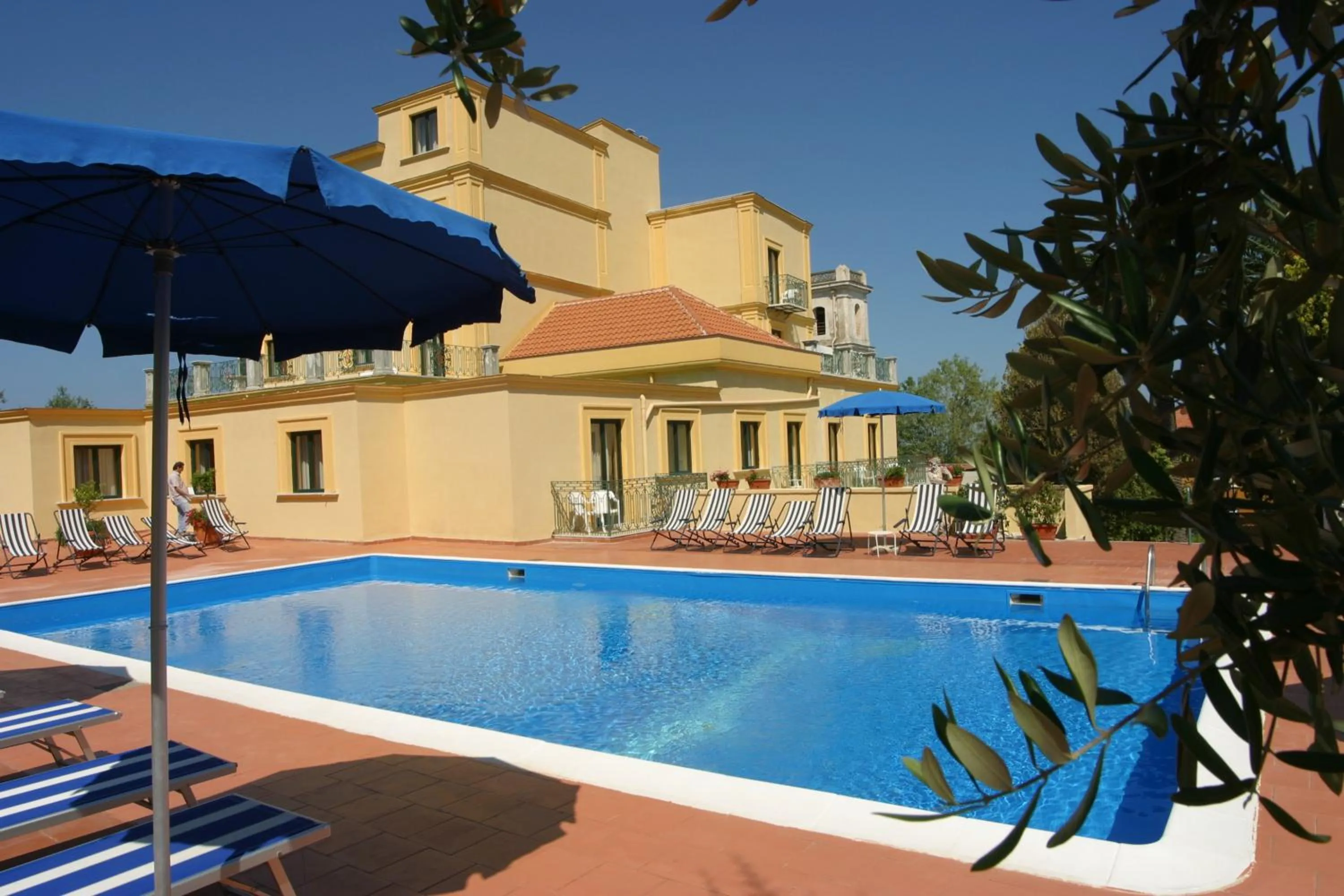 Swimming pool in Hotel Villa Igea