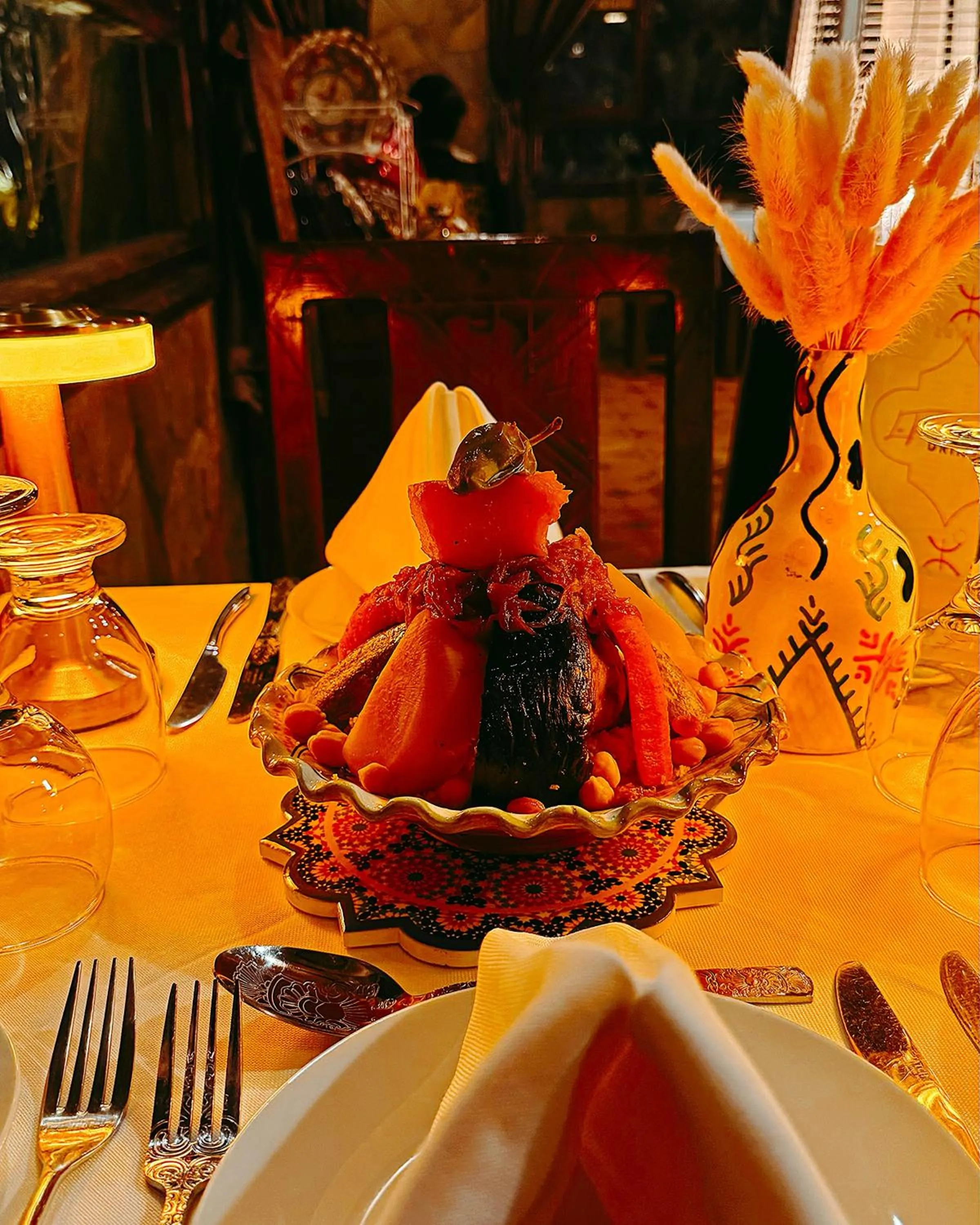 Food and drinks in Riad Chay & Boutique