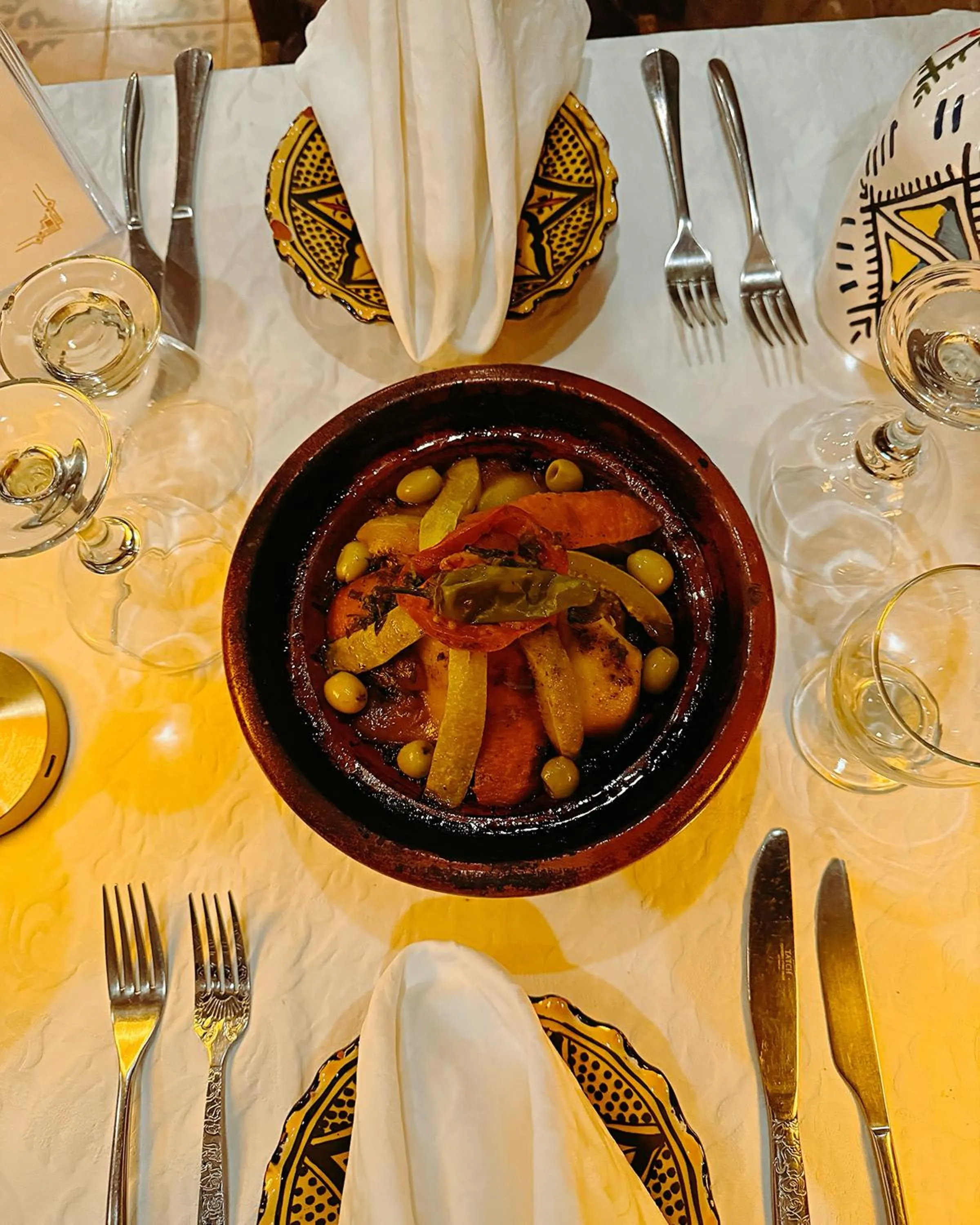 Food and drinks in Riad Chay & Boutique