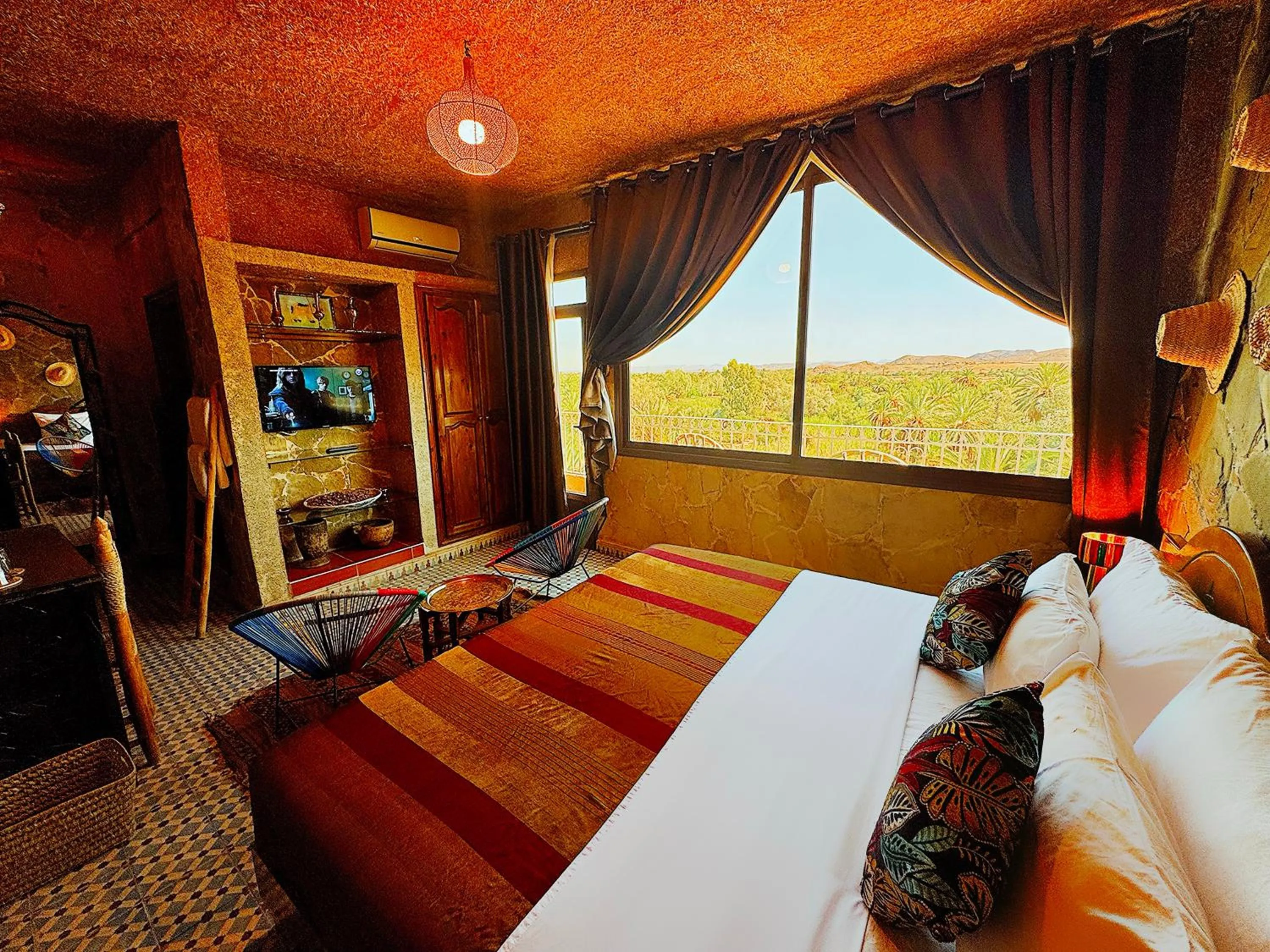 View (from property/room), Bed in Riad Chay & Boutique