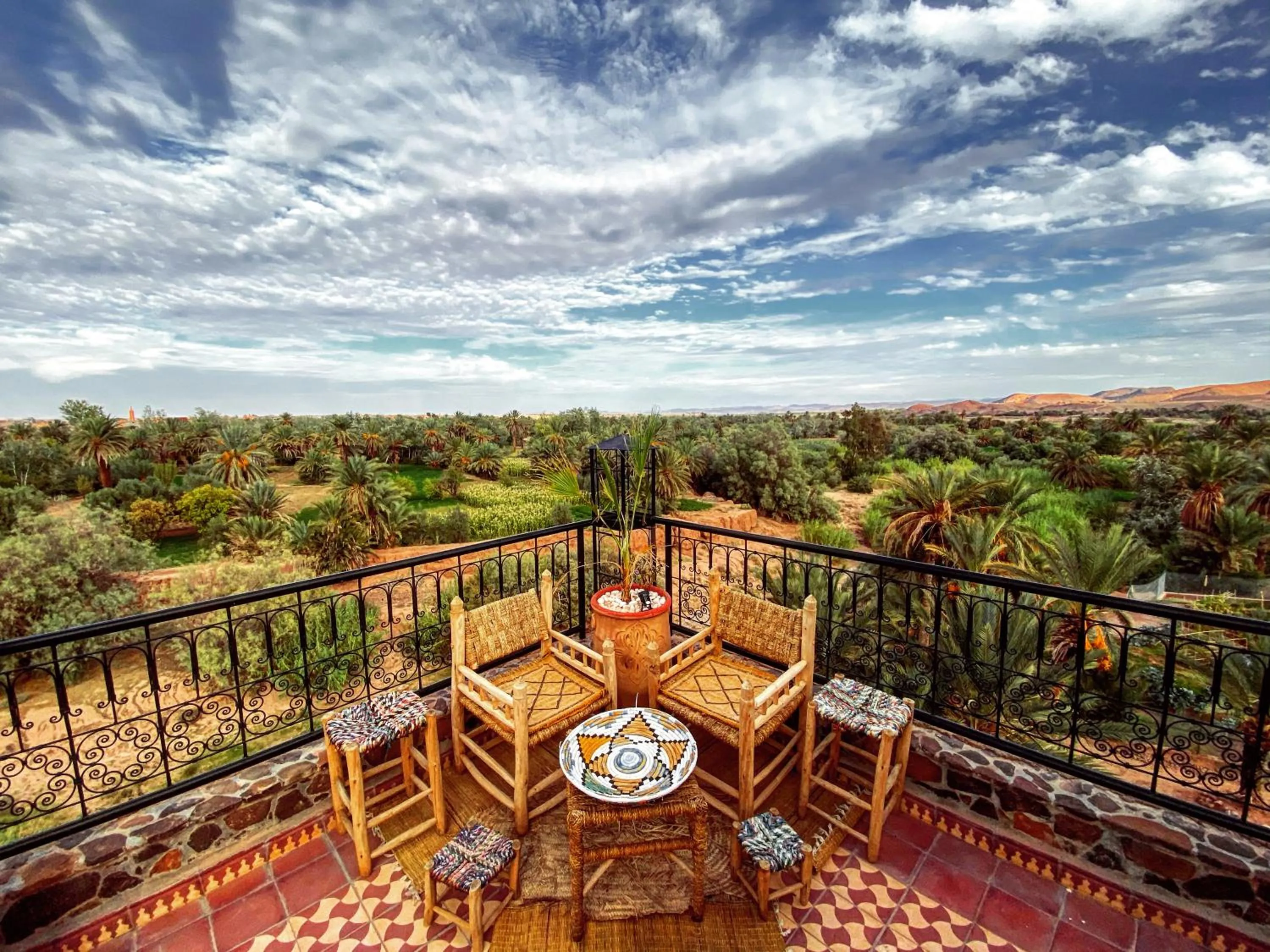 Garden view in Riad Chay & Boutique