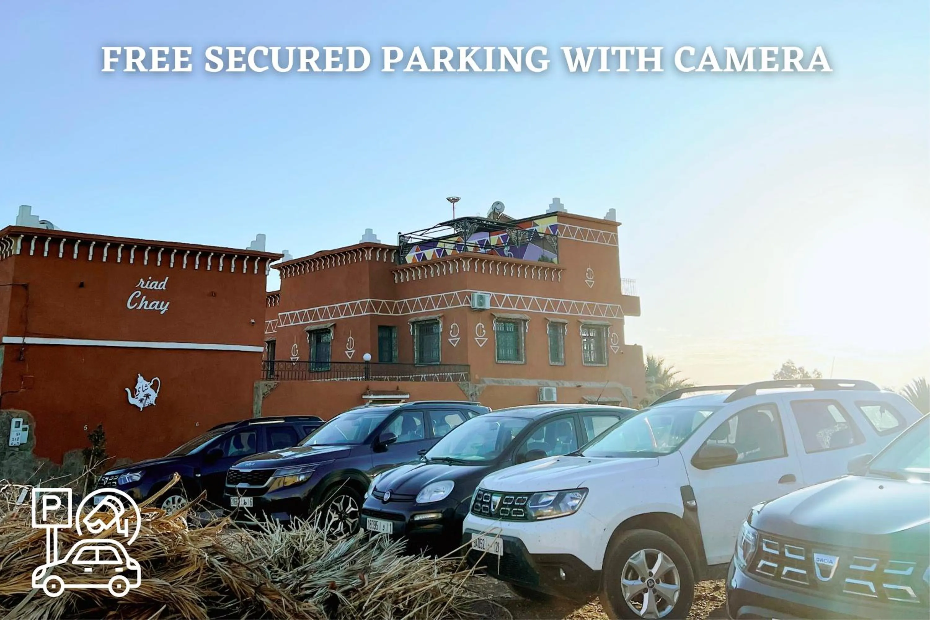 Parking in Riad Chay & Boutique