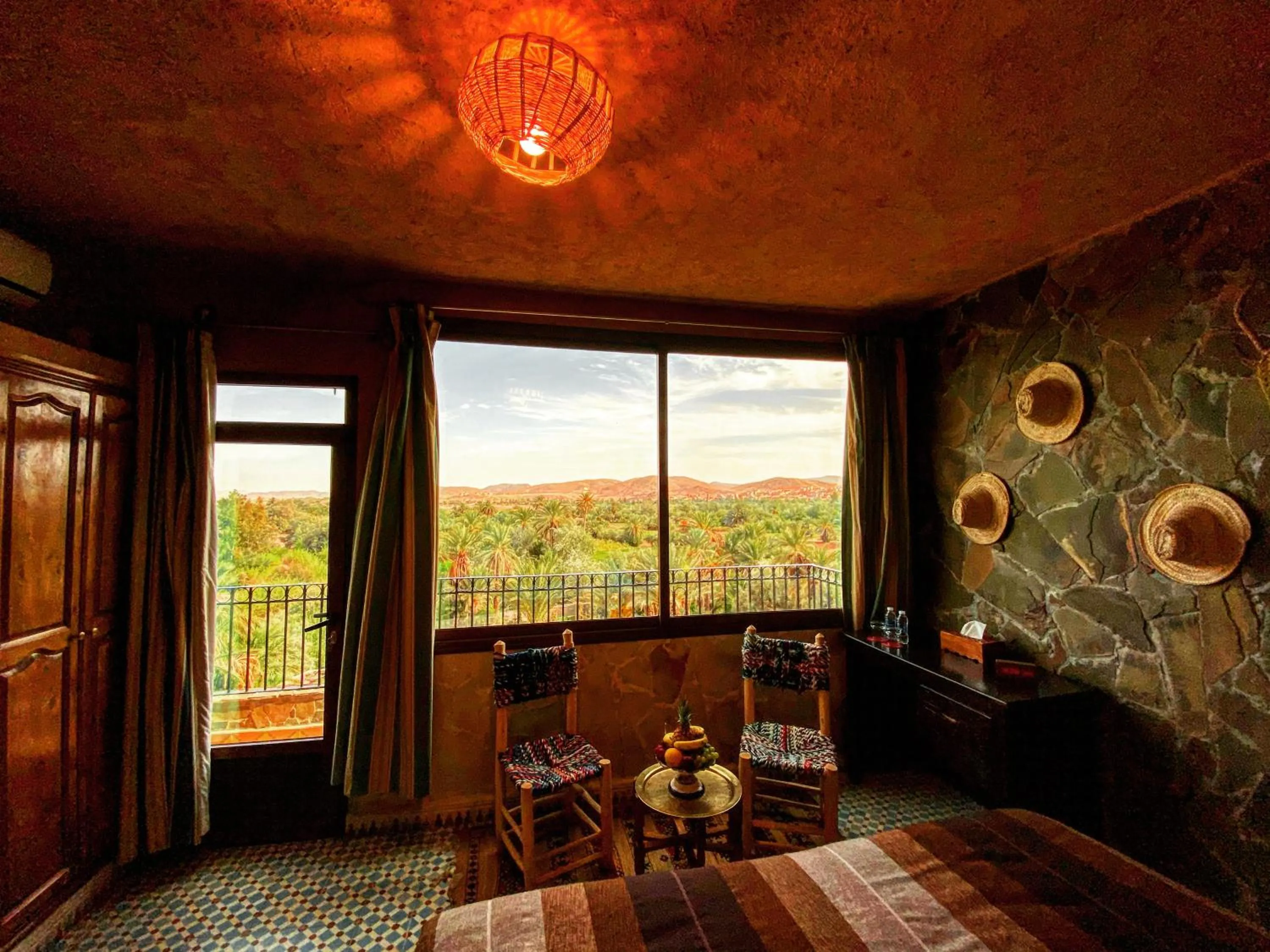 Seating area in Riad Chay & Boutique