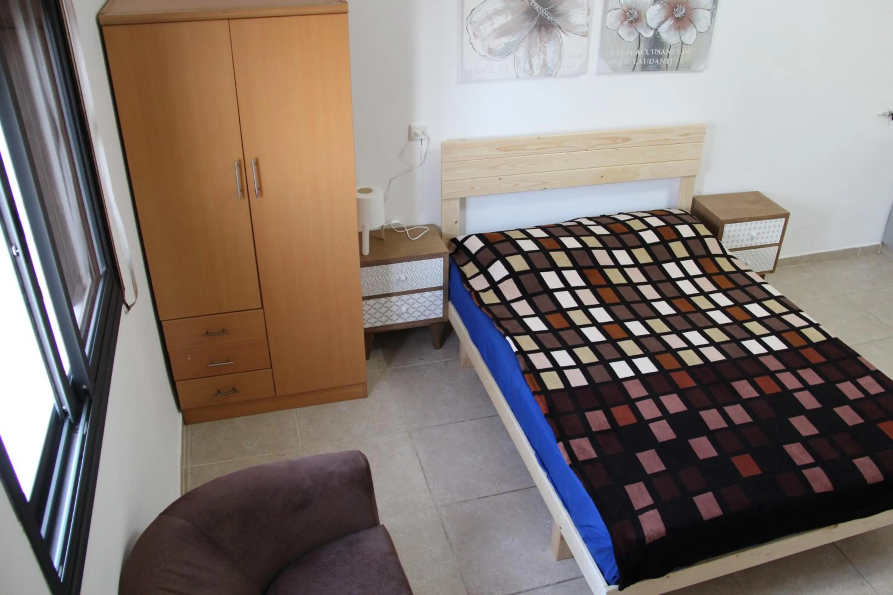 Bed in Apartments With Sea View