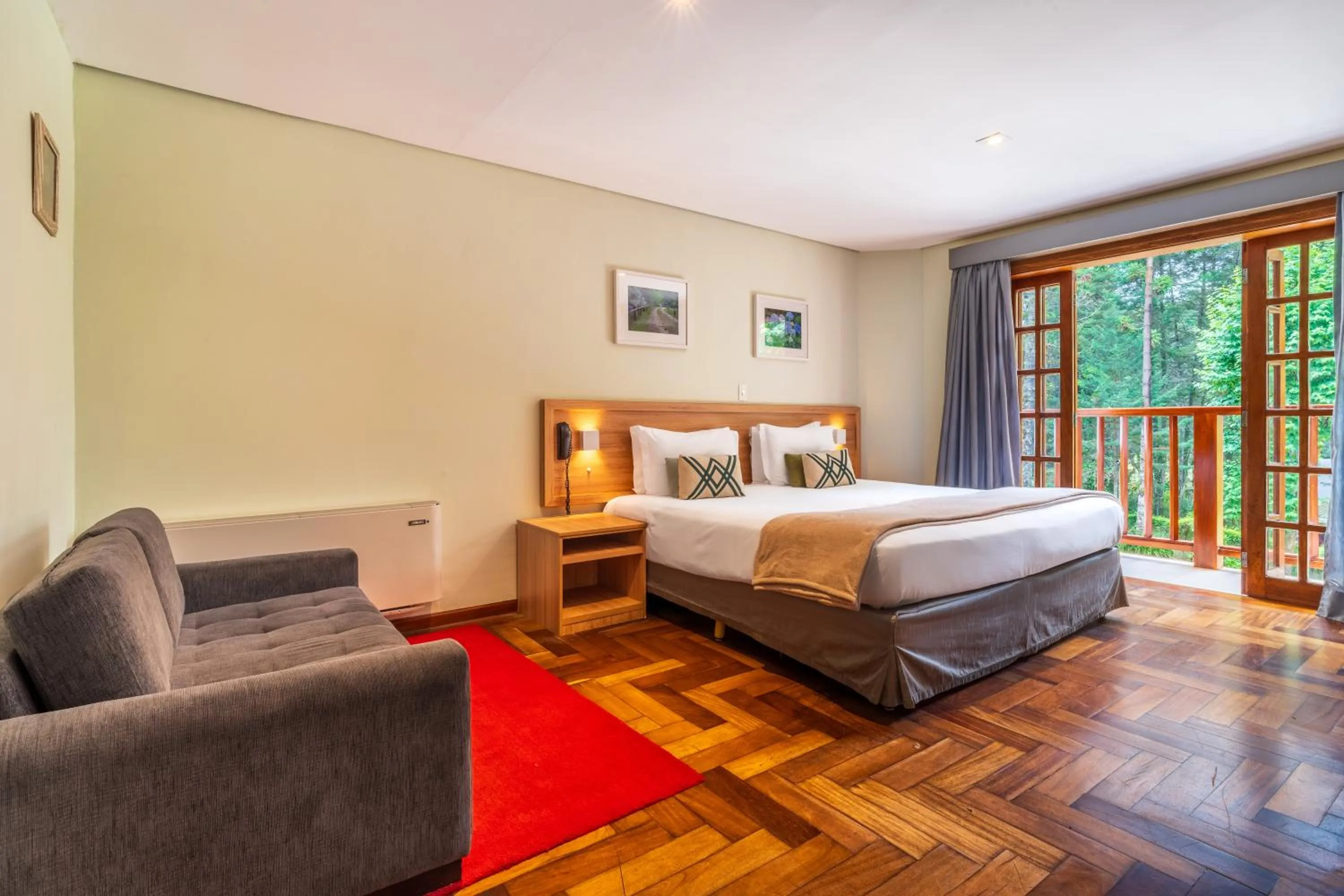 Bed in Pousada Campos dos Holandeses - Campos do Jordao