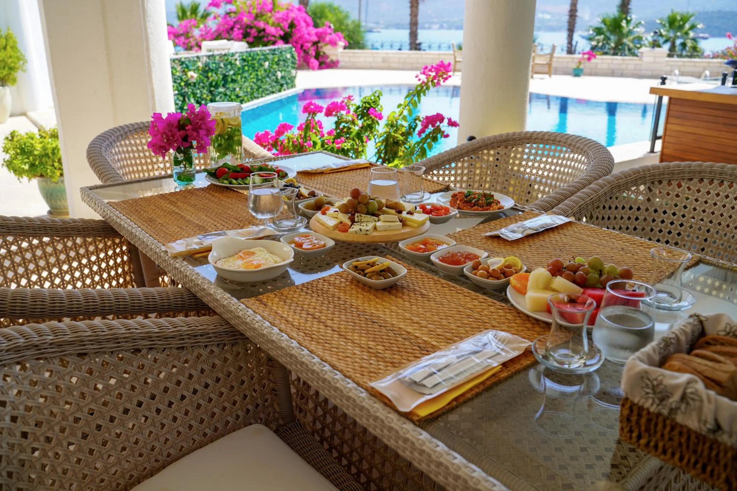 Food close-up in Torbahan Hotel