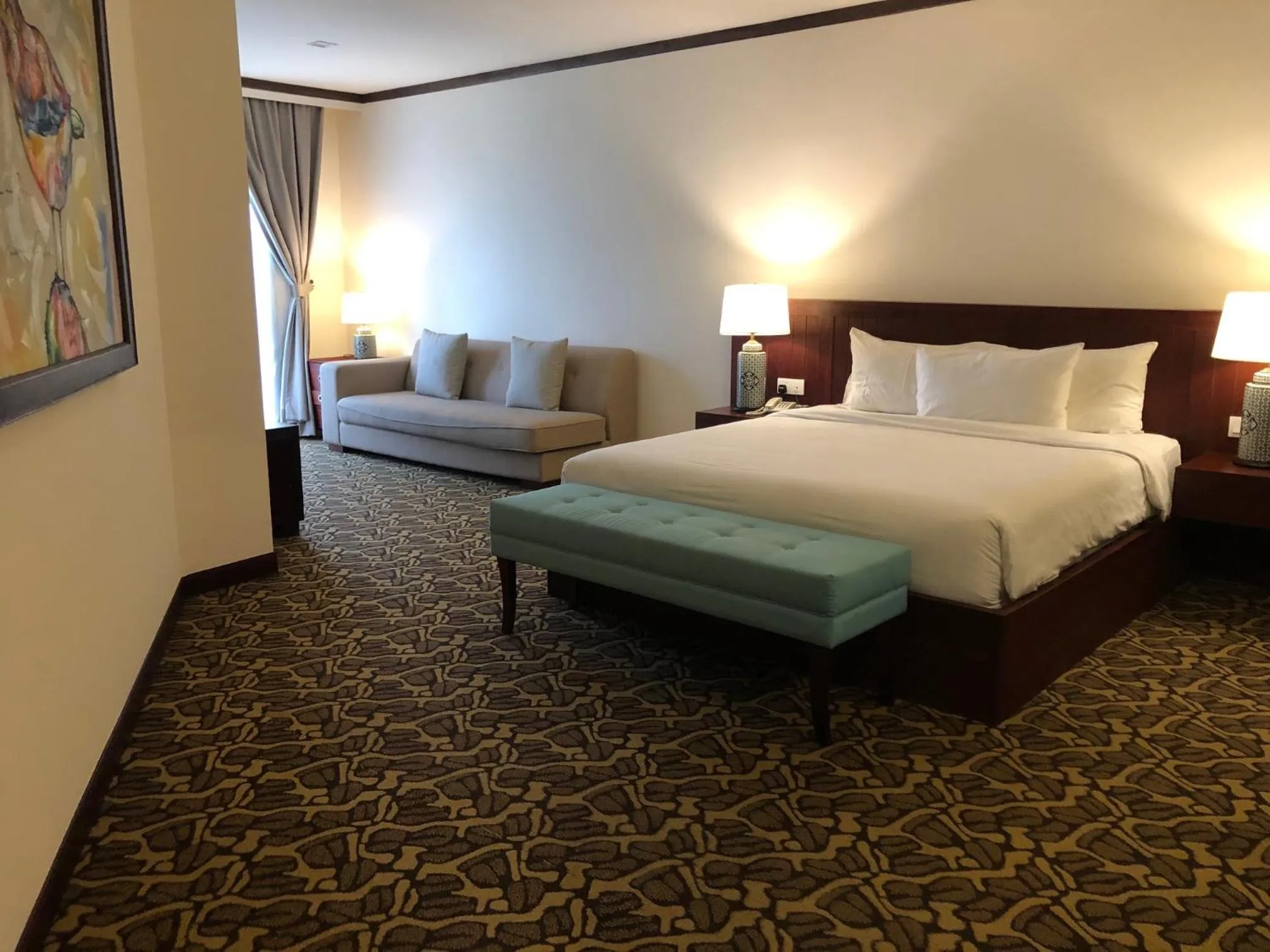 Bed in Riviera Suites Melaka