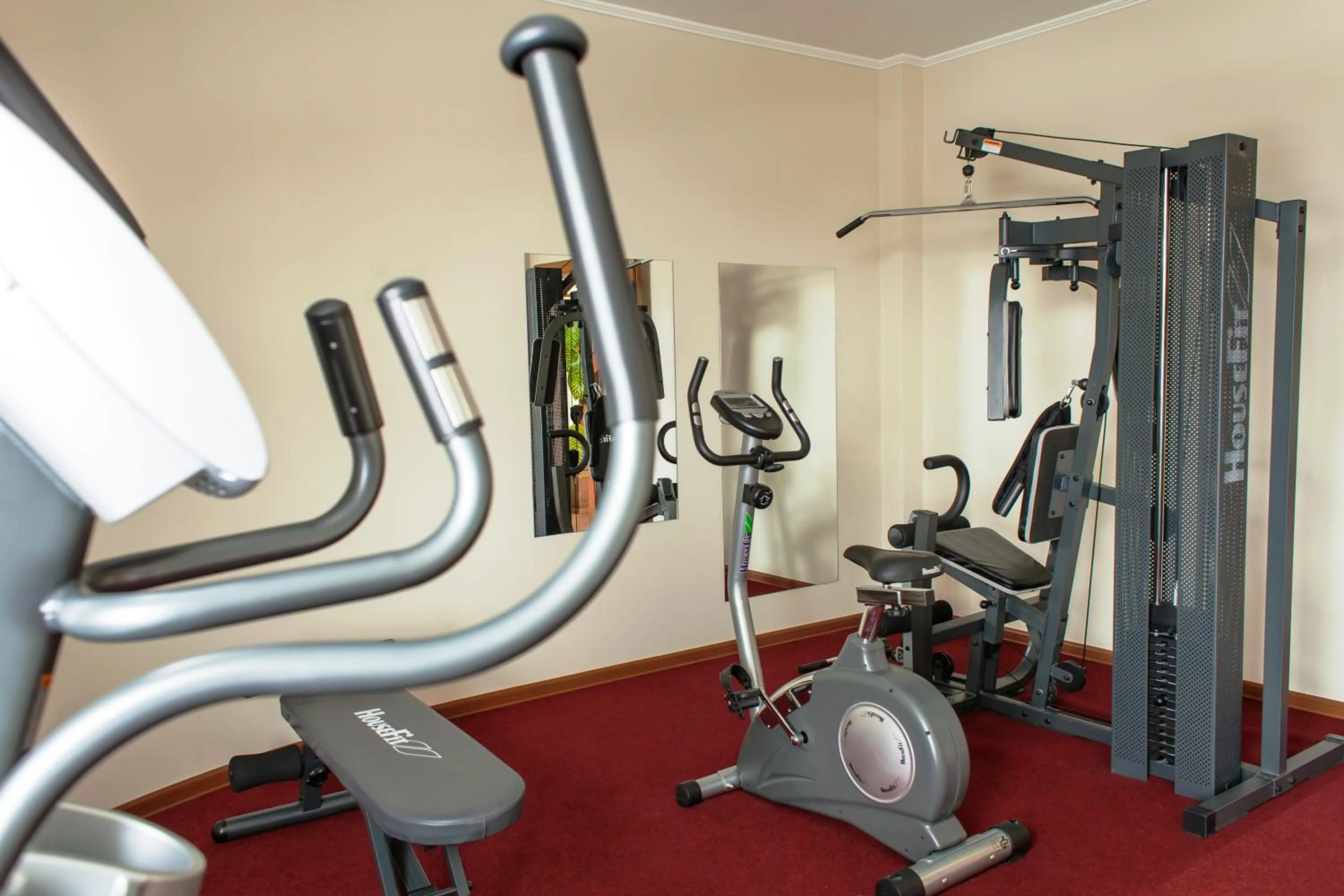 Fitness centre/facilities in Hotel Galaktika