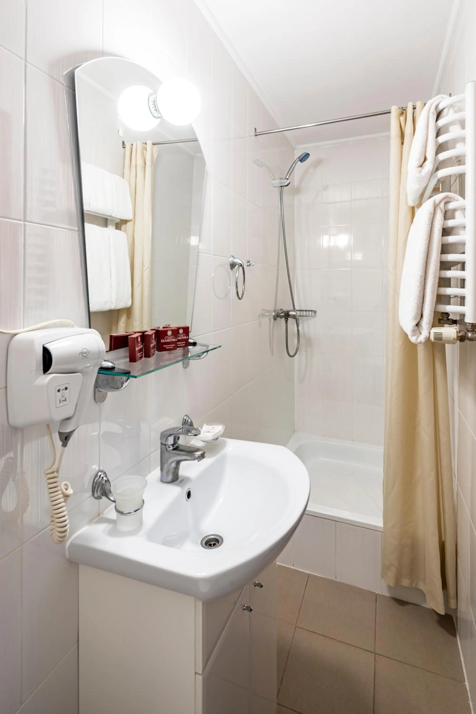 Bathroom in Hotel Galaktika