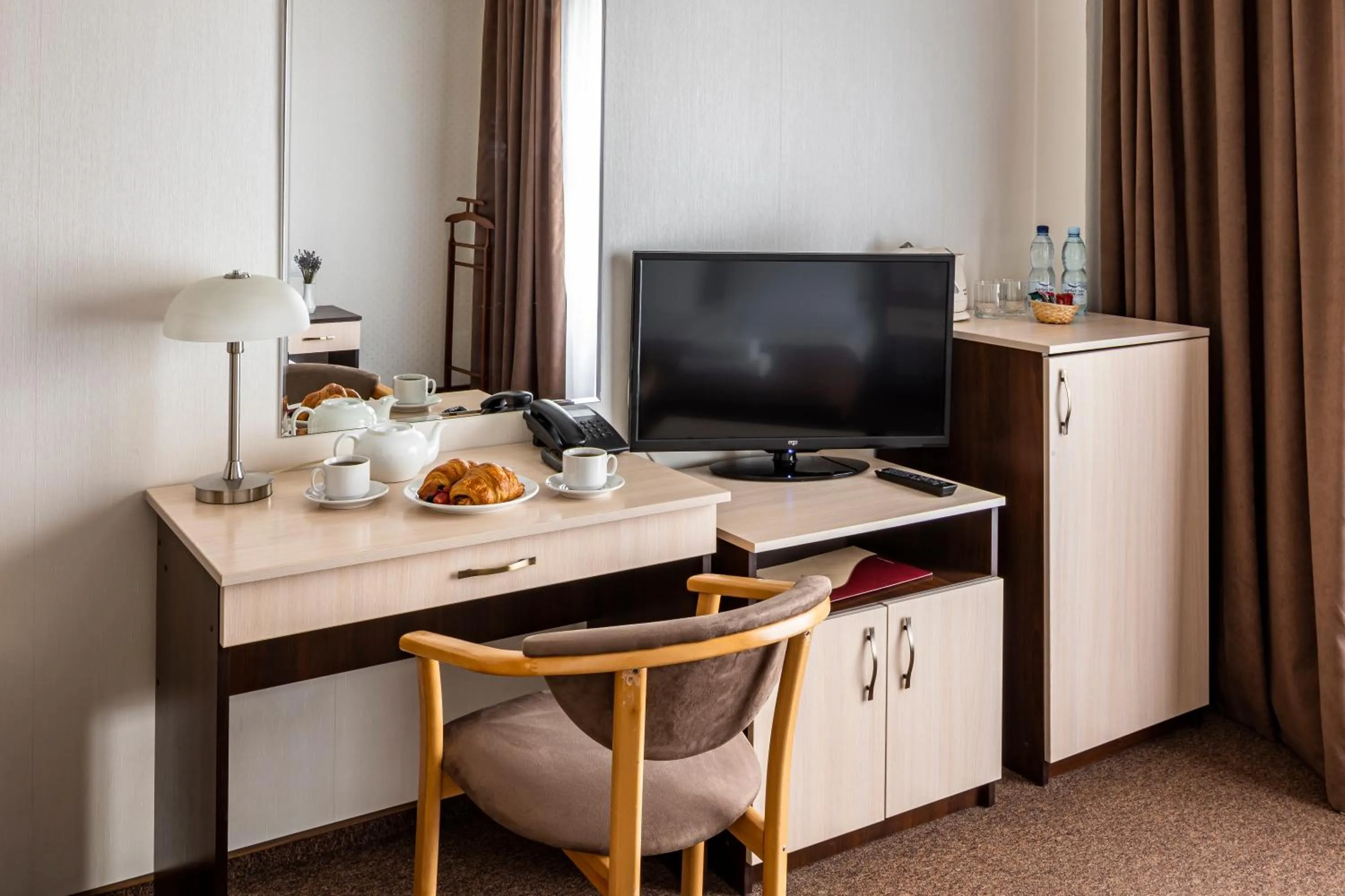 Coffee/tea facilities in Hotel Galaktika