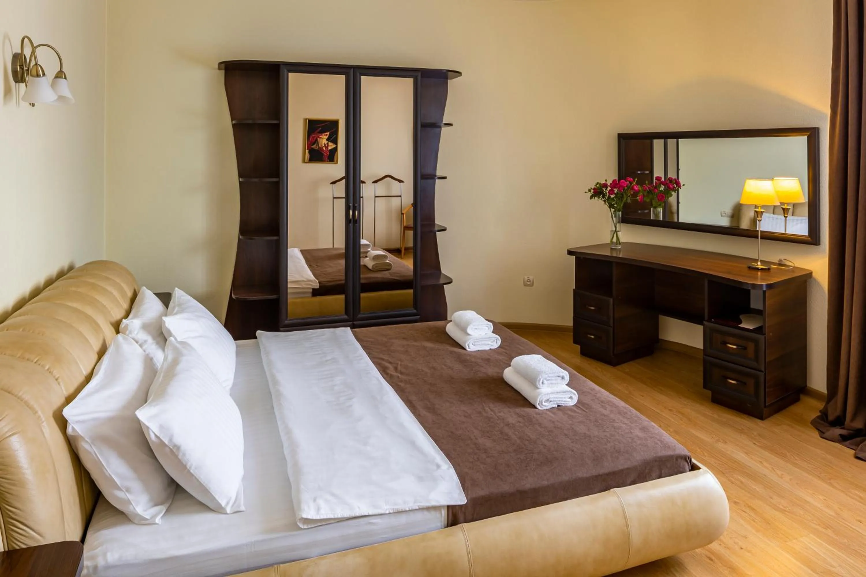 Photo of the whole room, Bed in Hotel Galaktika