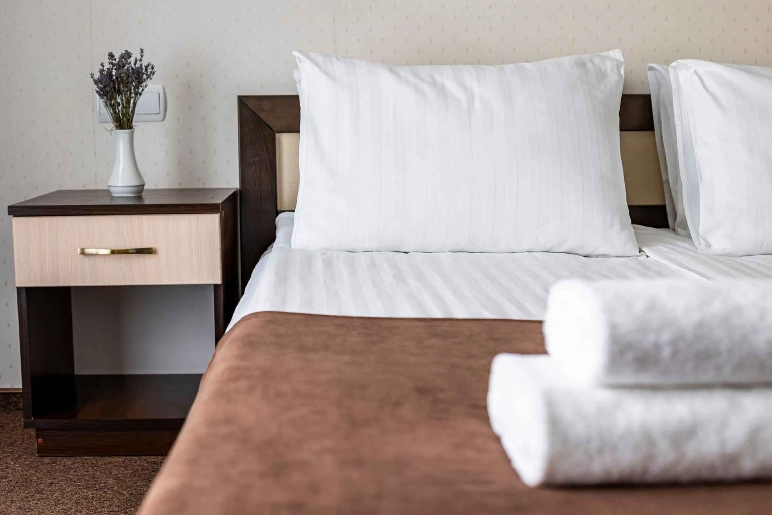 Decorative detail, Bed in Hotel Galaktika