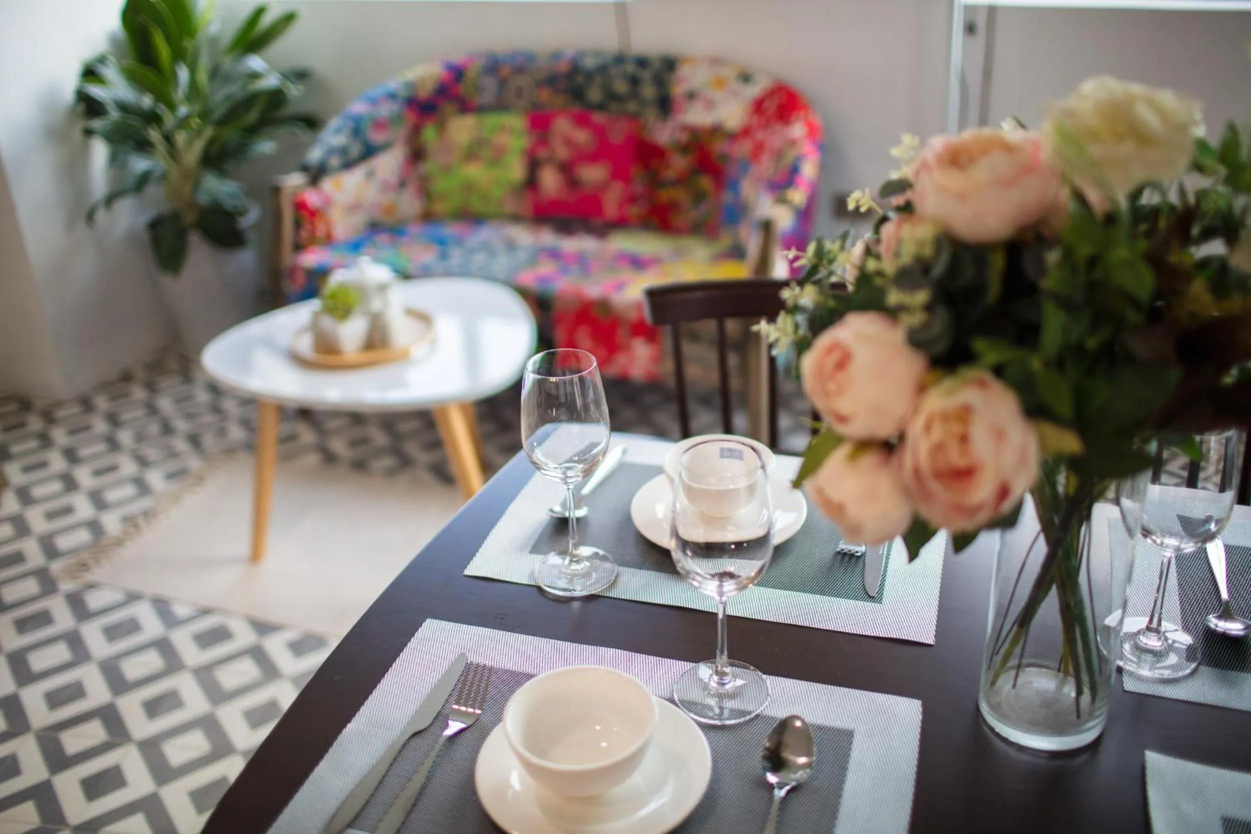 Decorative detail in SaziHome Le Thanh Tong Hanoi