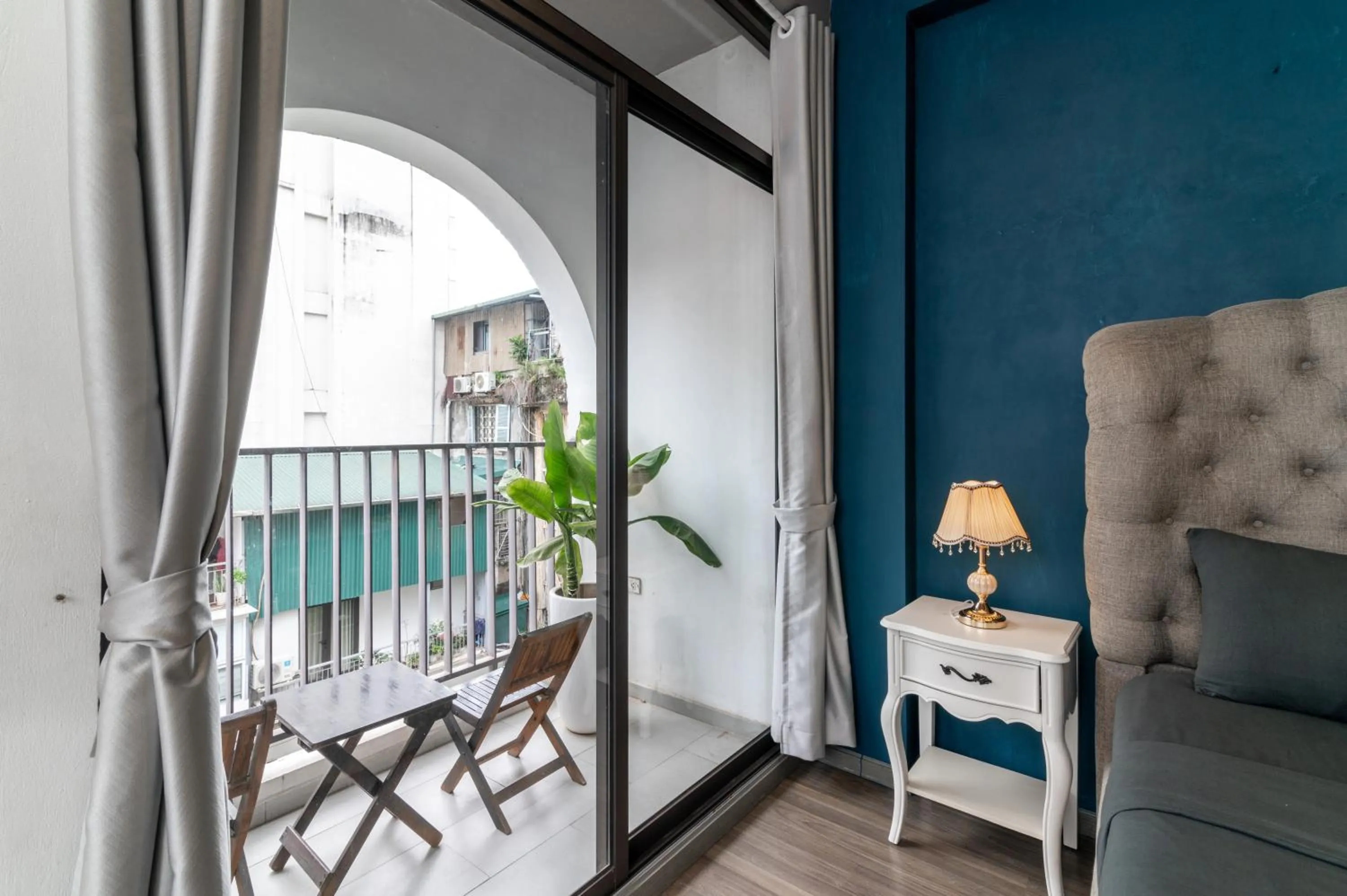 Balcony/Terrace in SaziHome Le Thanh Tong Hanoi