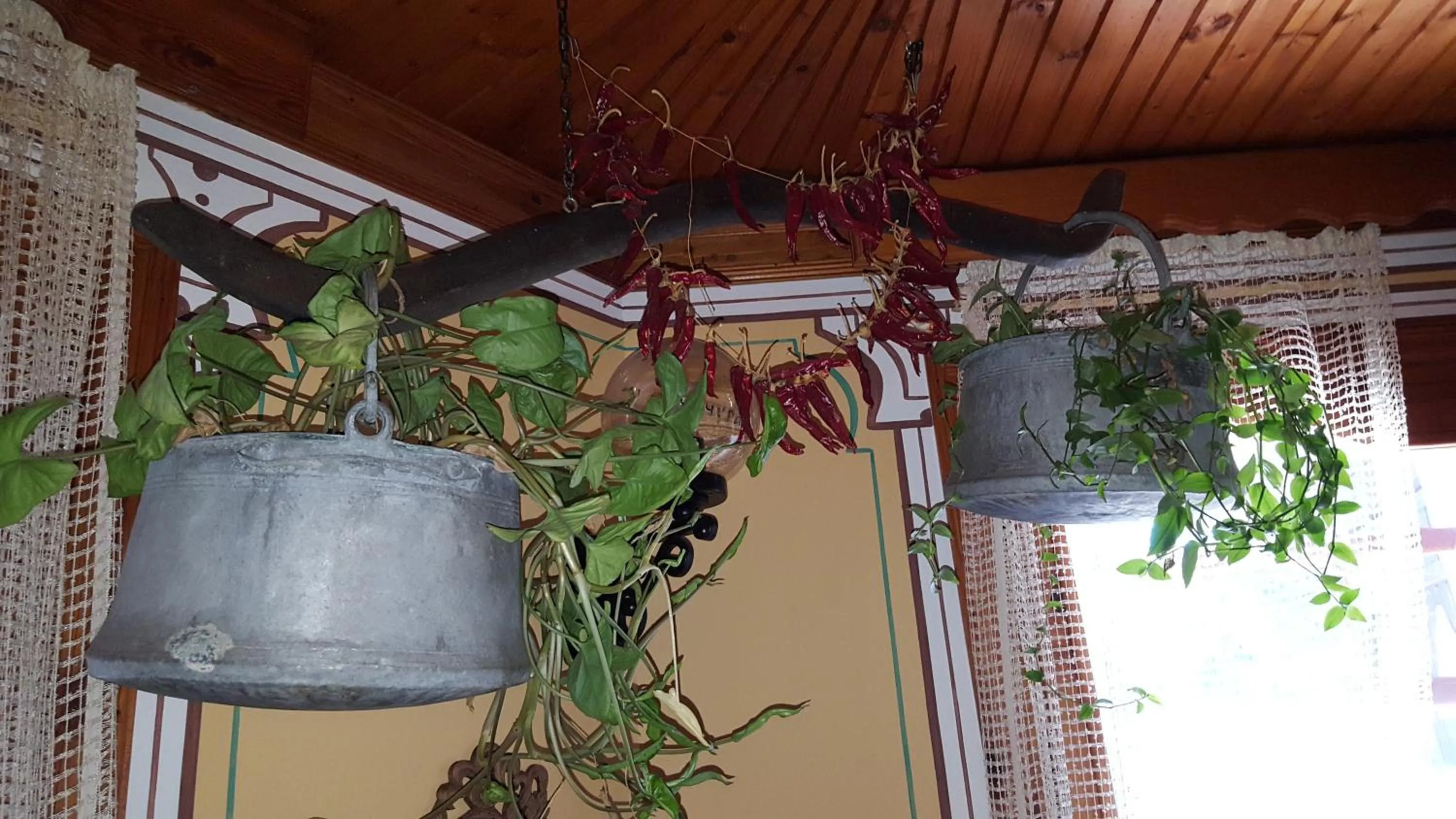 Decorative detail in Chuchura Family Hotel