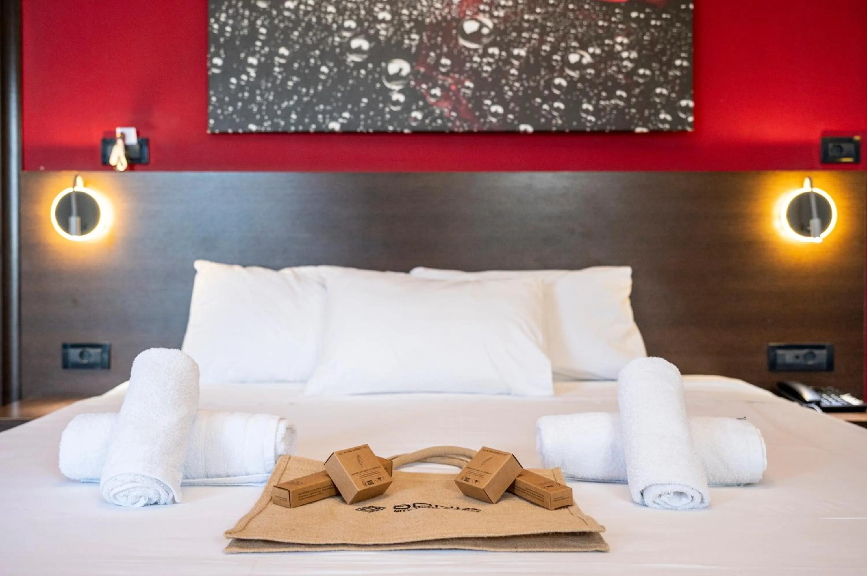 Bed in Sonia Hotel & Suites - Adults Only