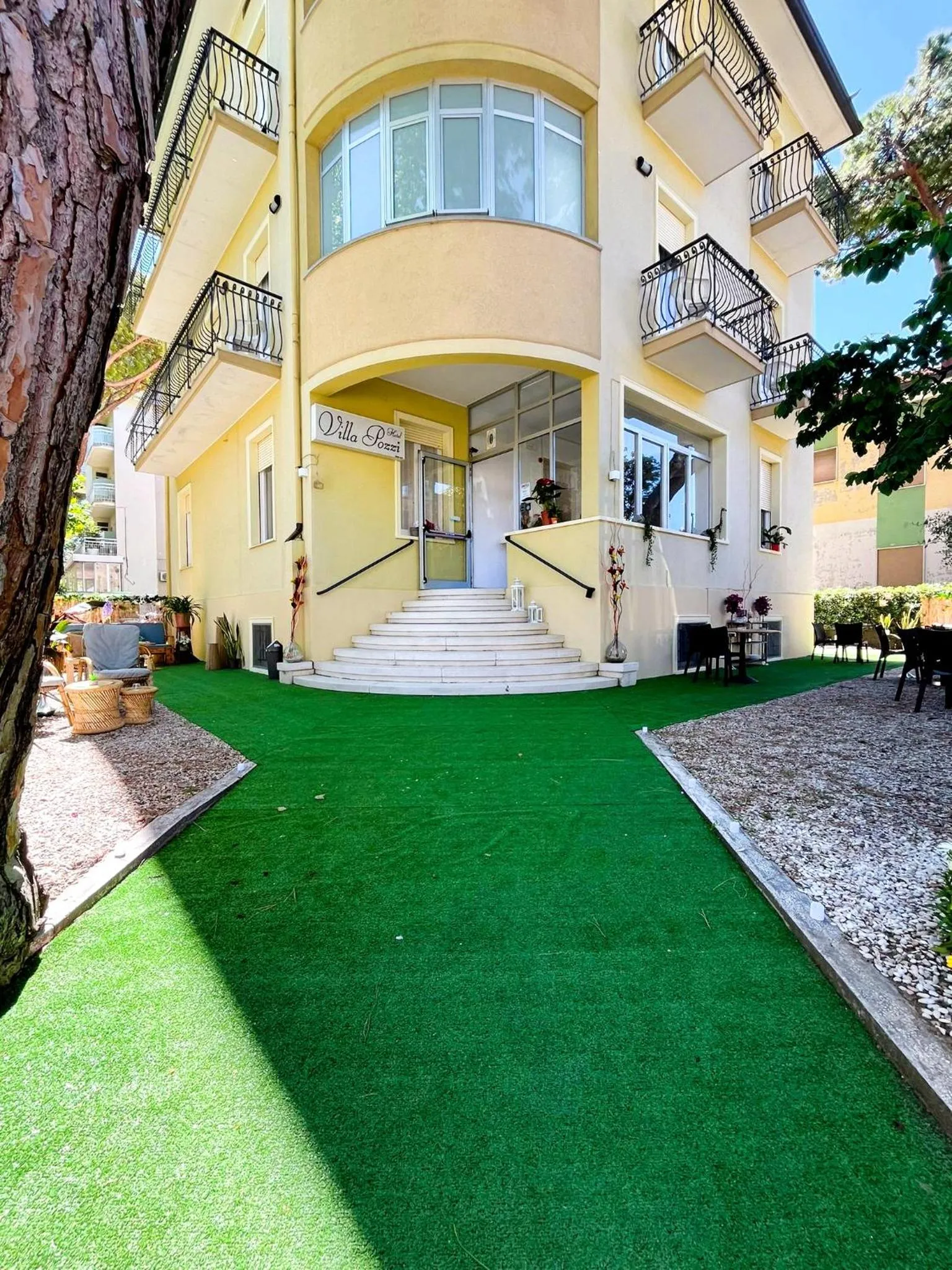 Property building in Hotel Villa Pozzi