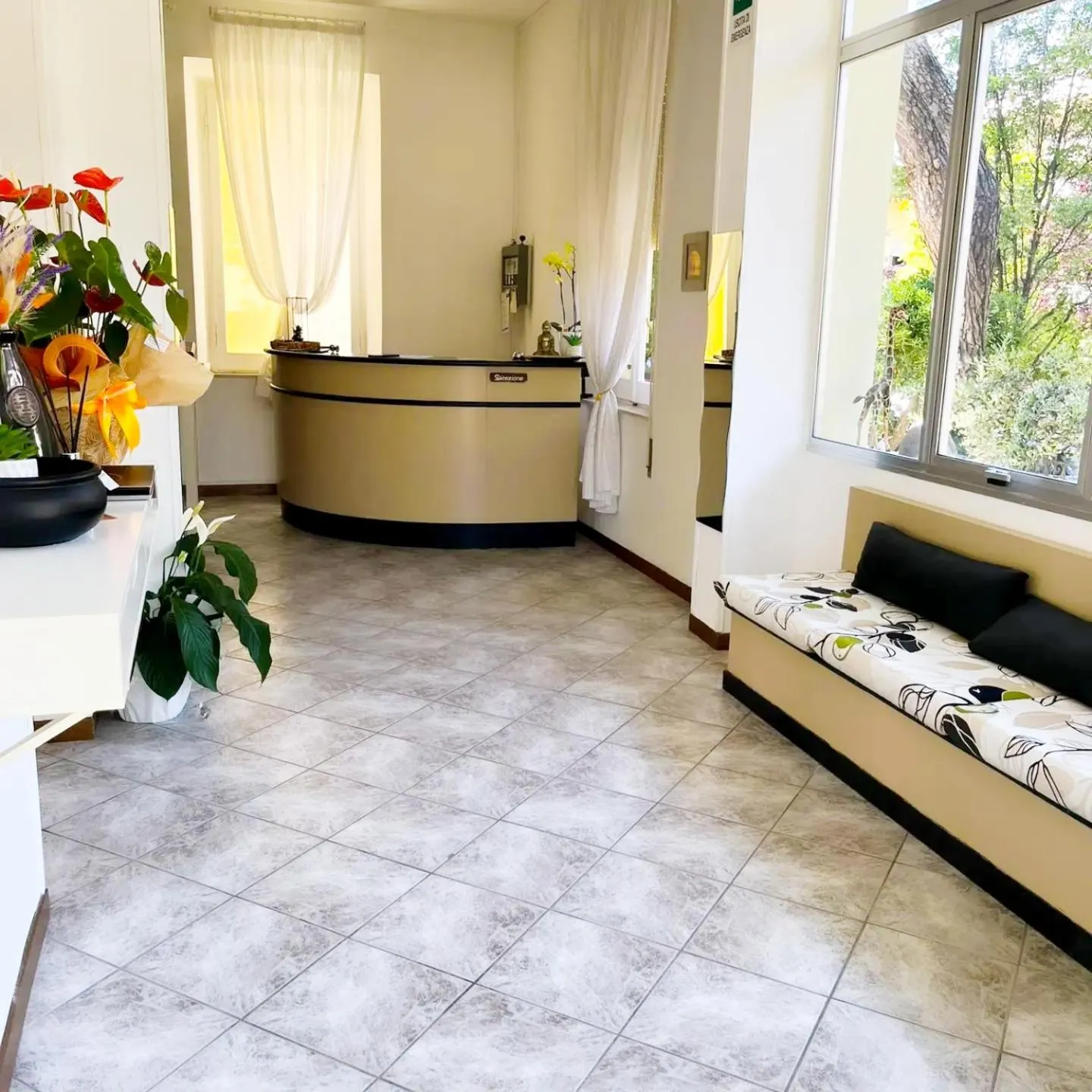 Lobby or reception in Hotel Villa Pozzi