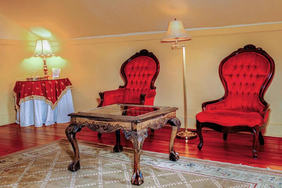 Seating area in Historic Wilson-Guy House