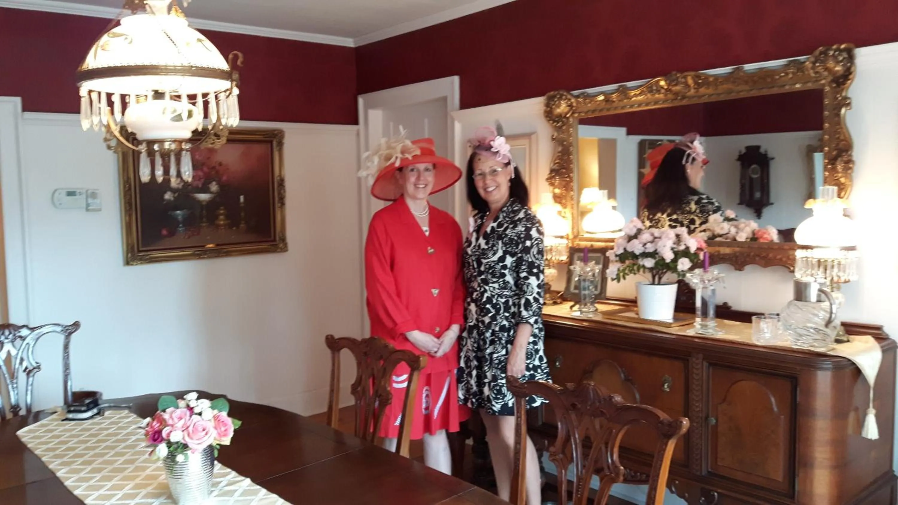 Dining area in Historic Wilson-Guy House