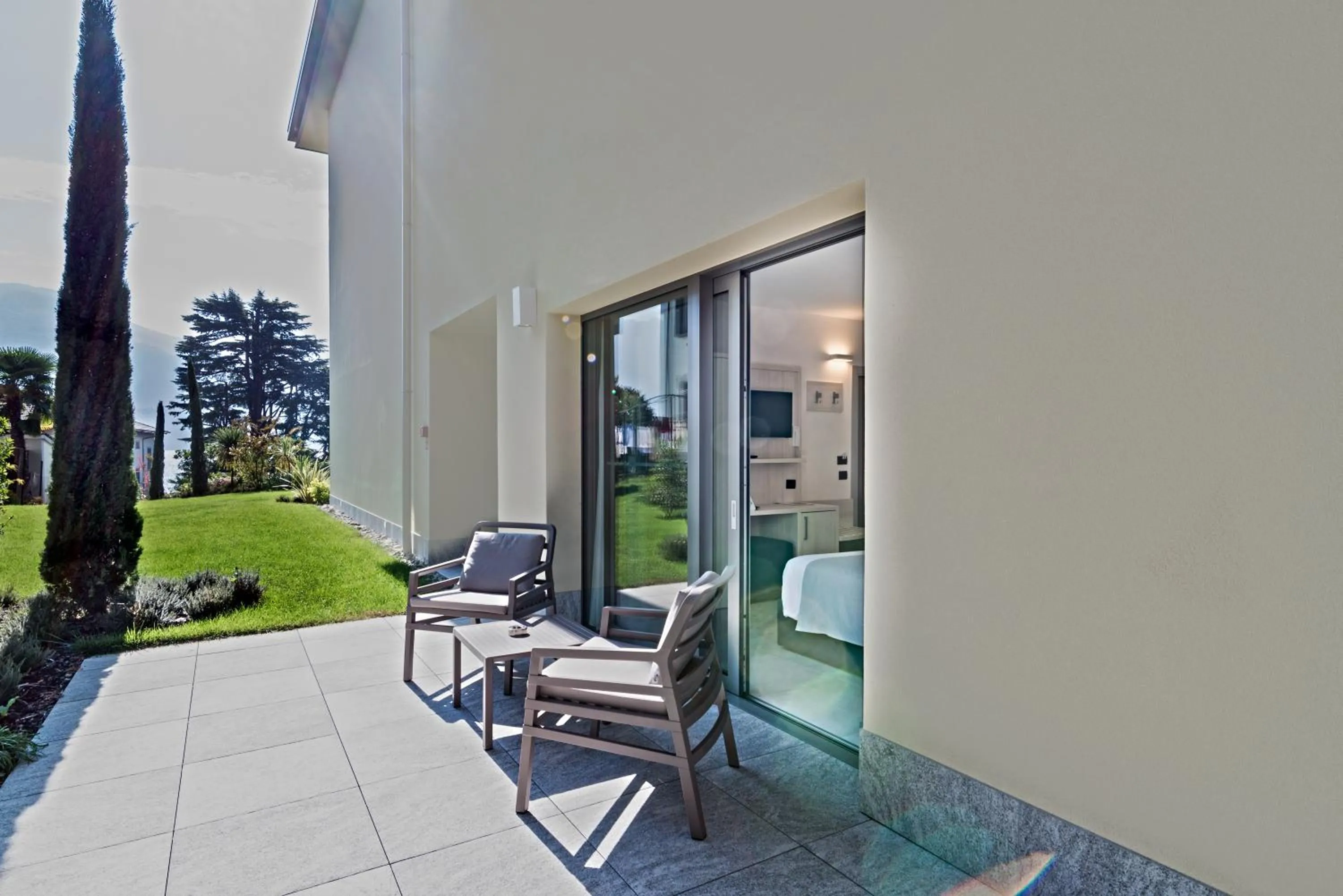 Garden in Hotel Domaso