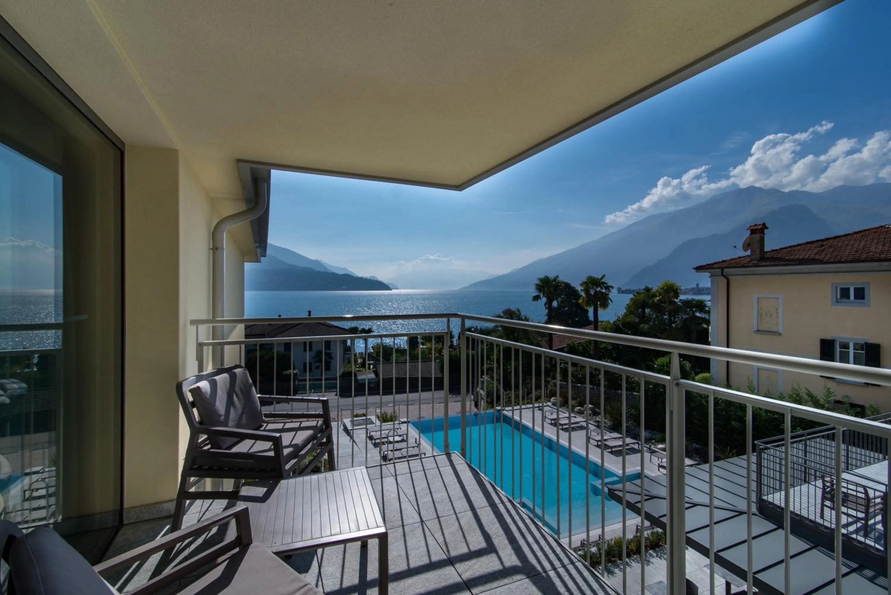 Lake view in Hotel Domaso