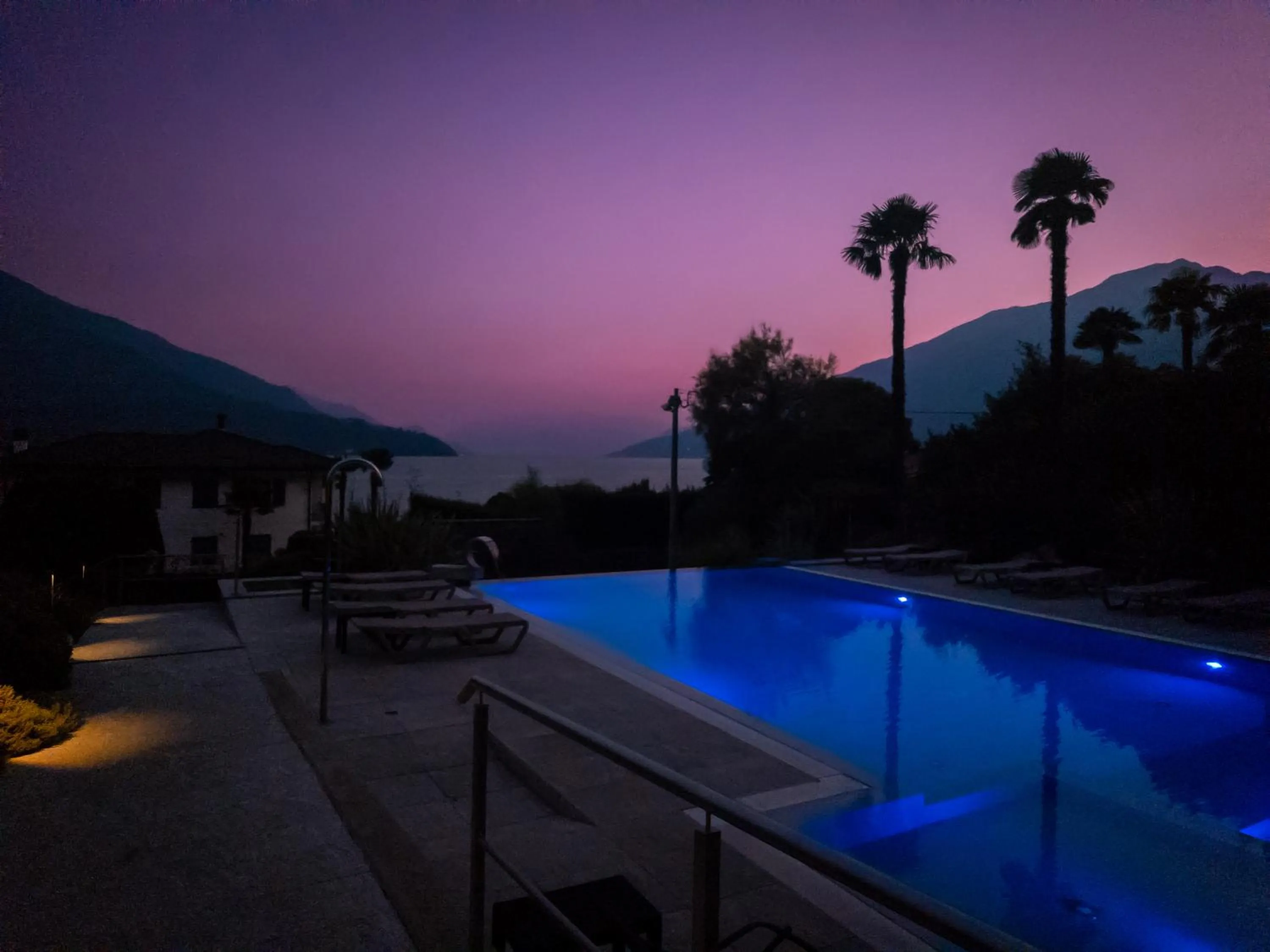 Natural landscape in Hotel Domaso