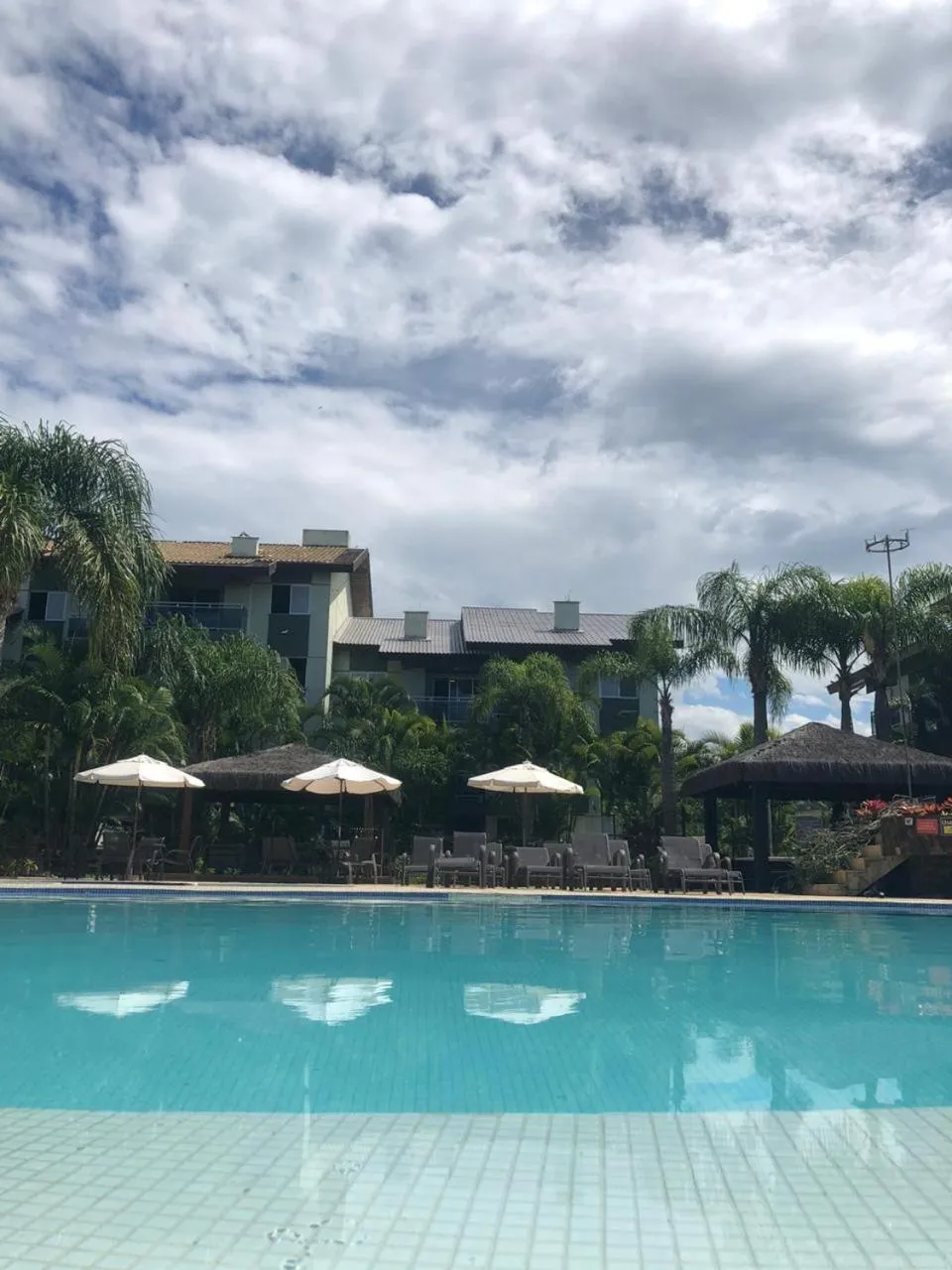 Swimming pool in Belluno Apart Hotel