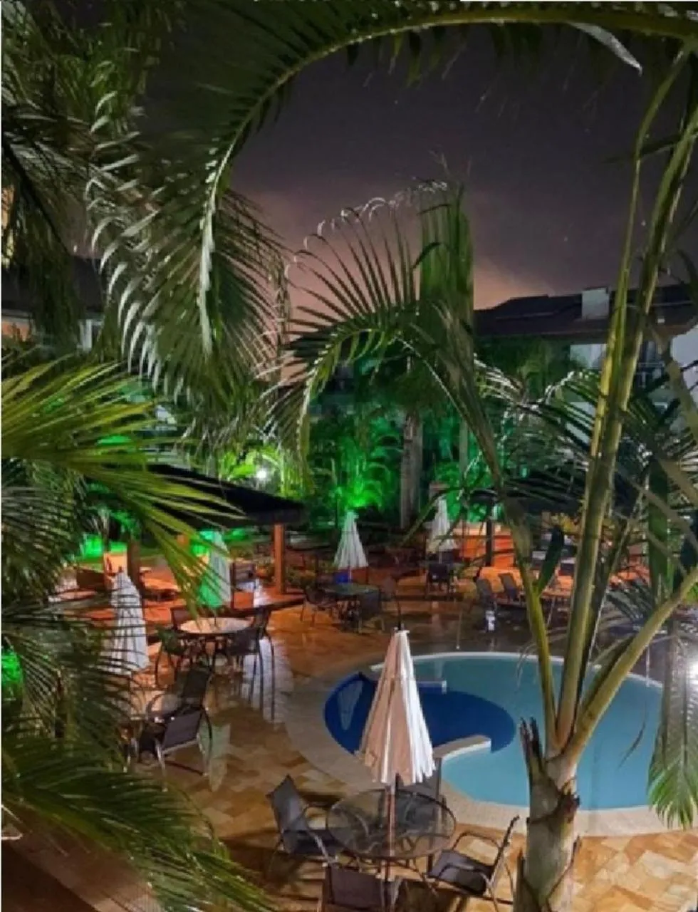 Swimming pool in Belluno Apart Hotel