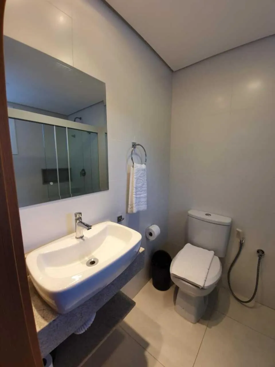 Bathroom in Belluno Apart Hotel