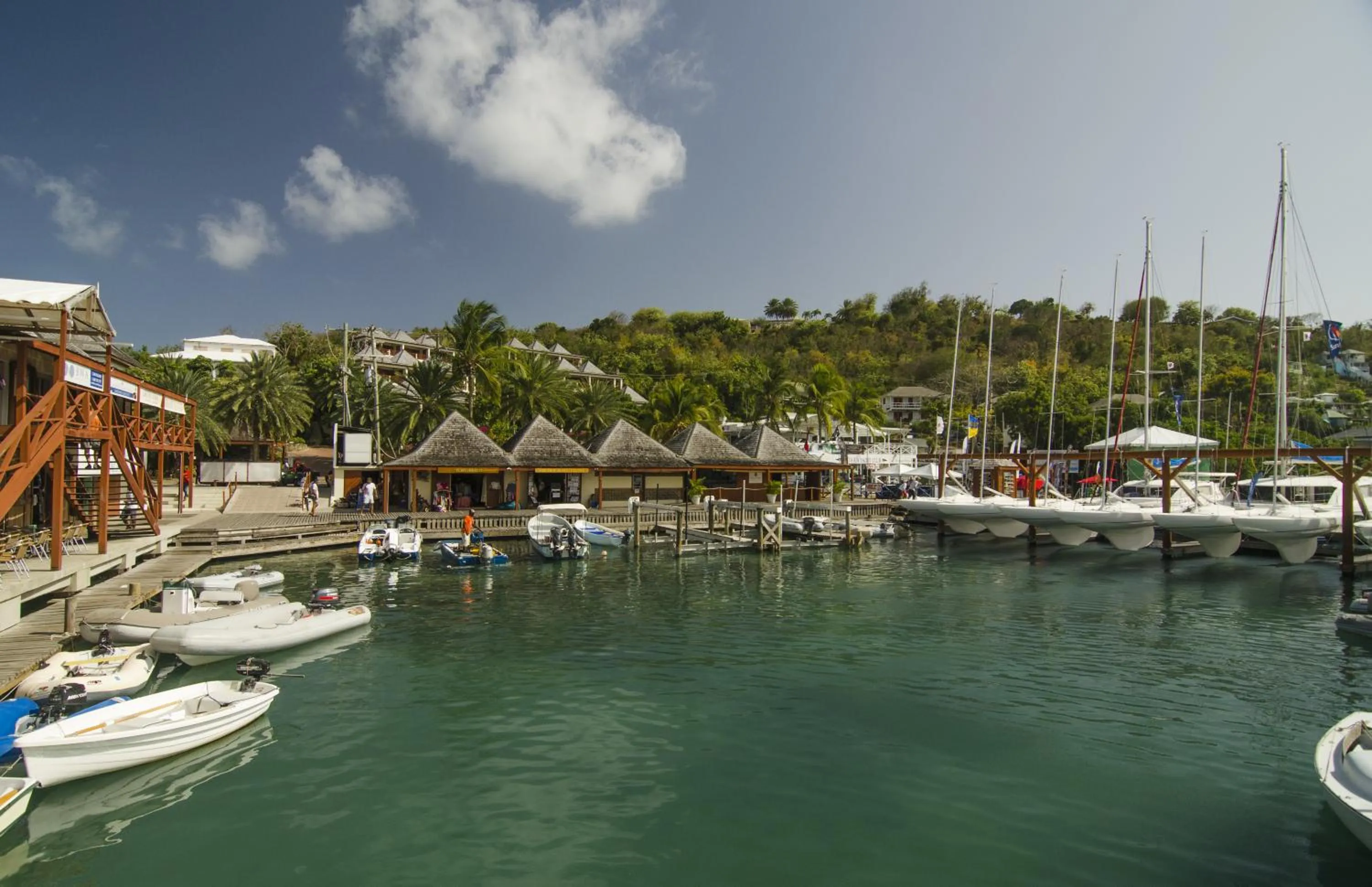 On-site shops in Antigua Superyacht Marina & Resort