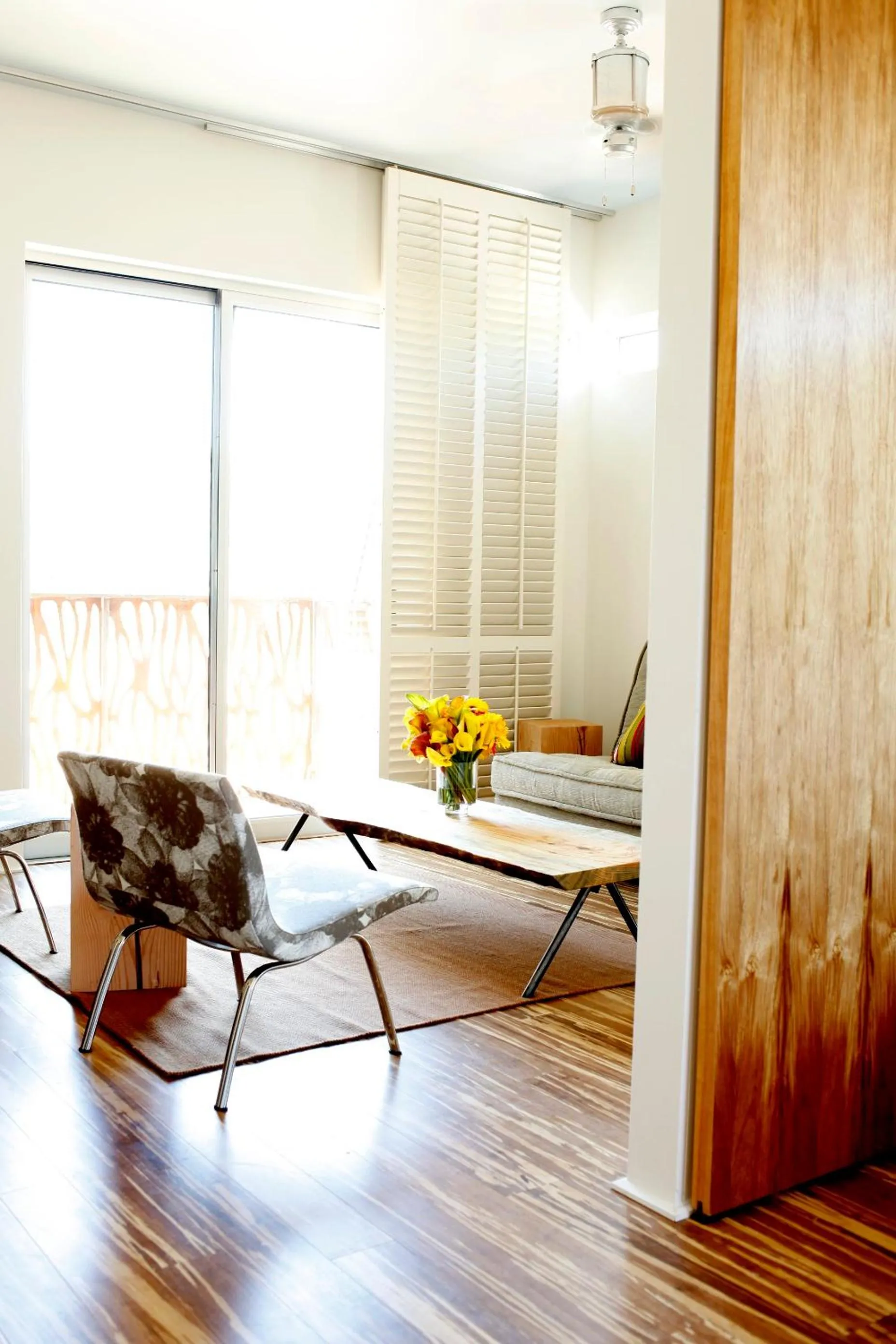 Seating area in H2hotel