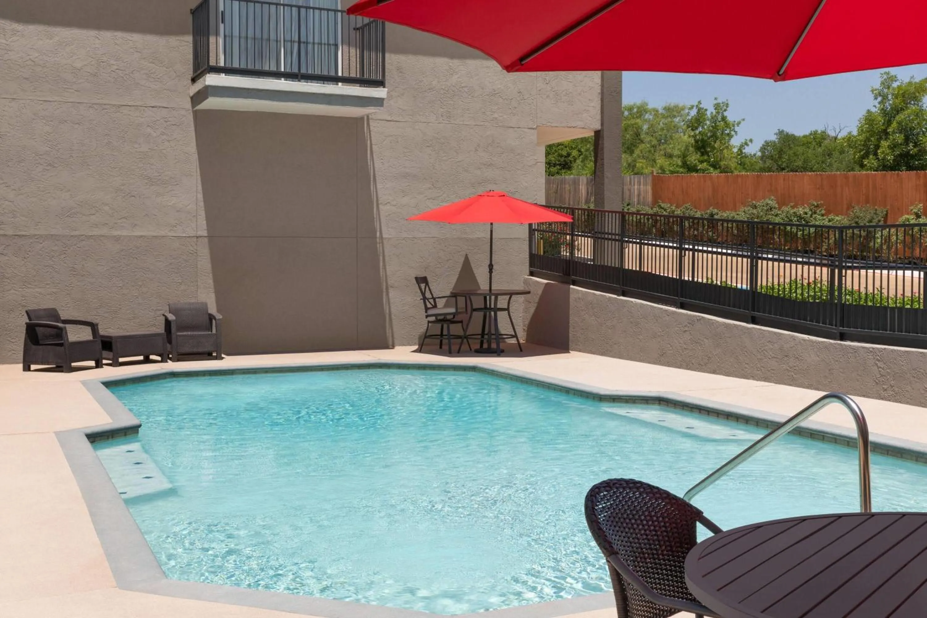 Swimming pool in Days Inn by Wyndham Suites Fredericksburg