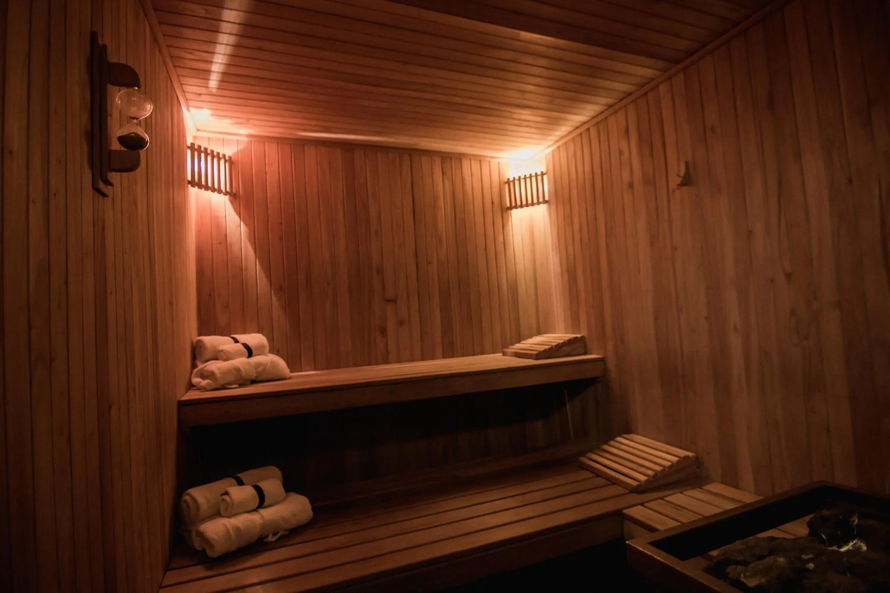 Sauna in Pinares del Cerro Resort & Suites