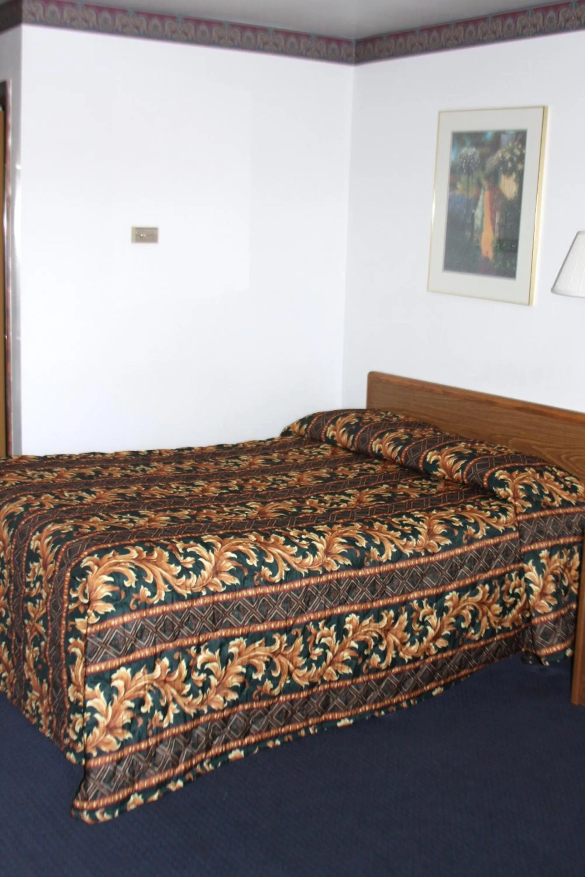 Bed in Viking Jr. Motel