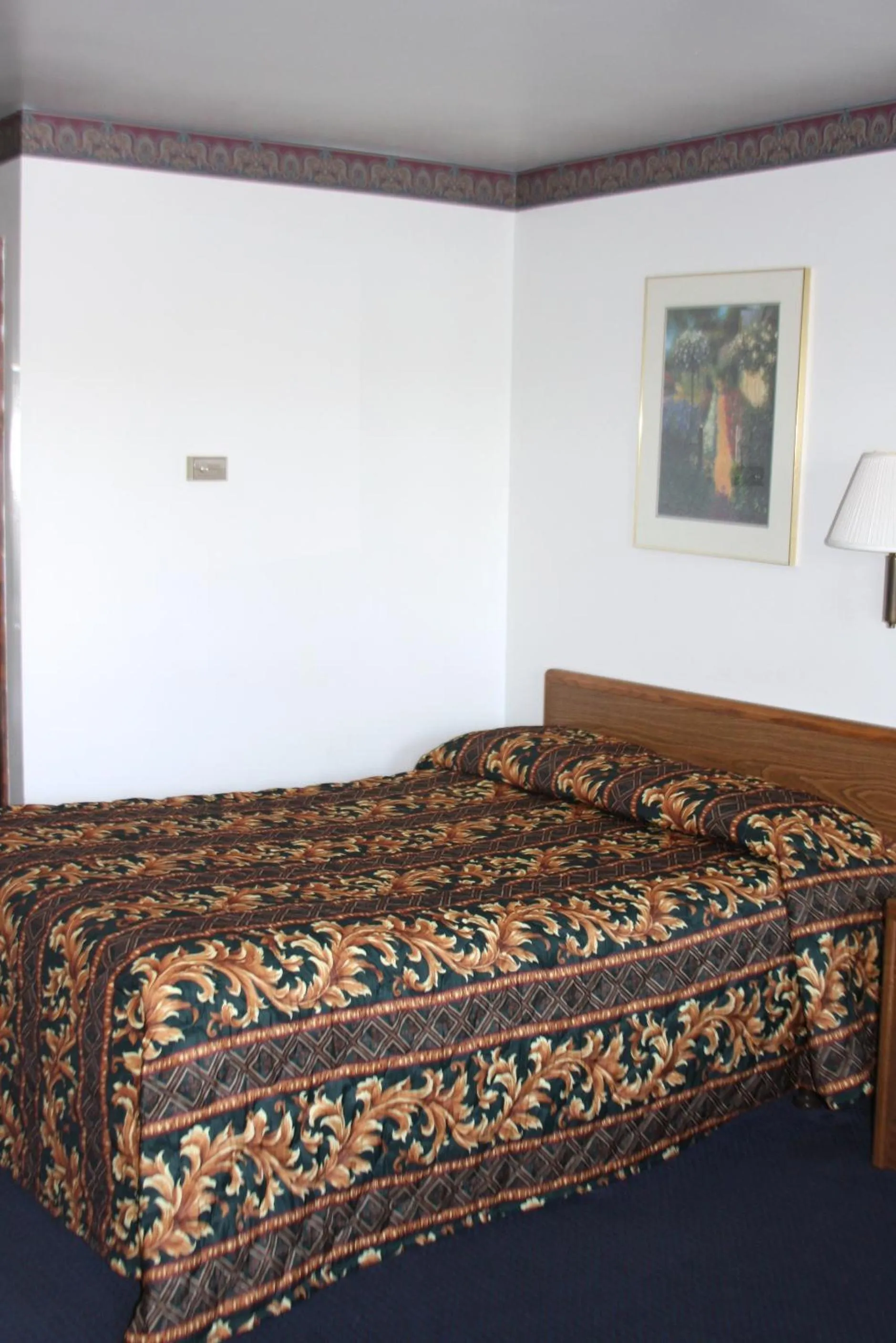 Bed in Viking Jr. Motel