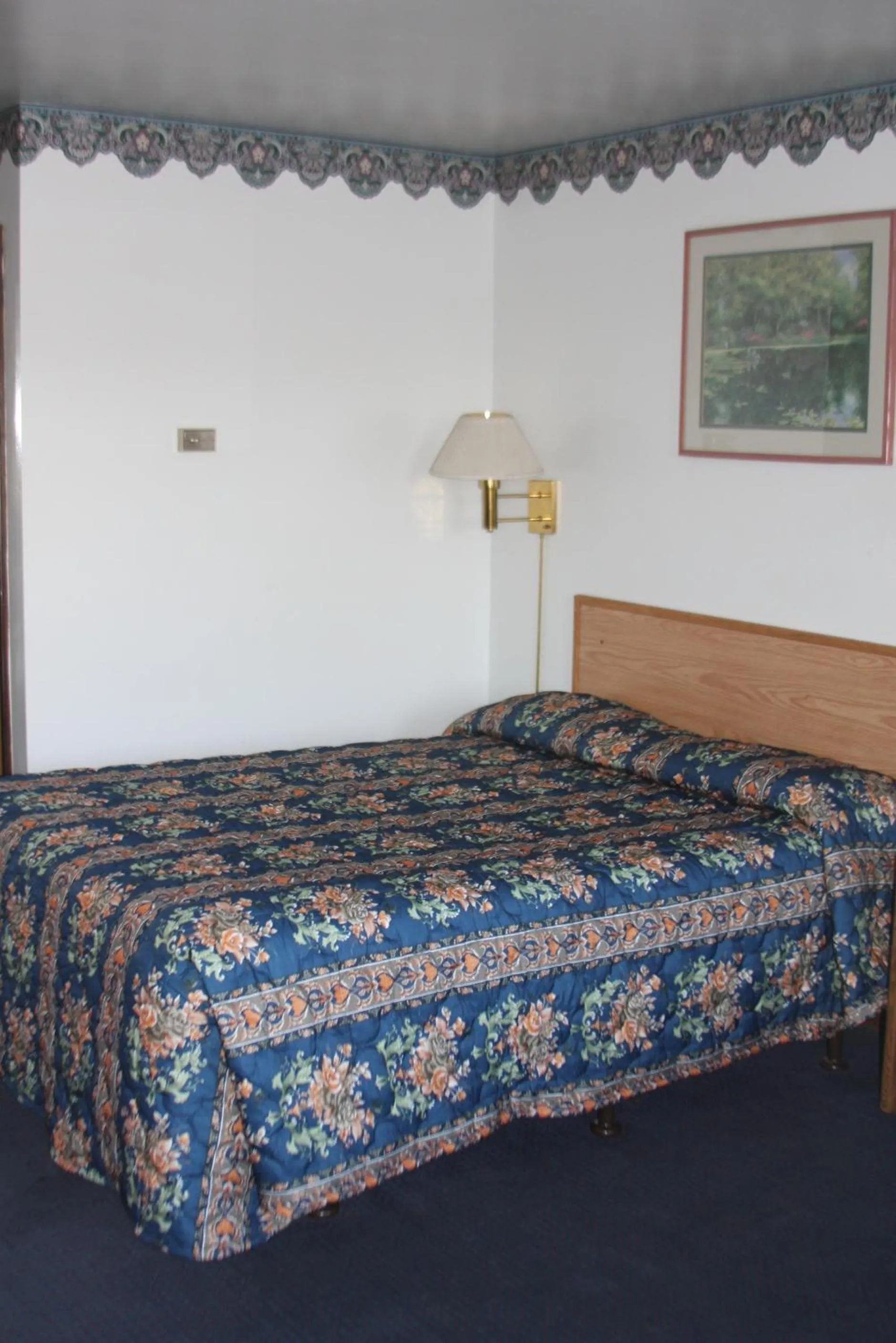 Bed in Viking Jr. Motel