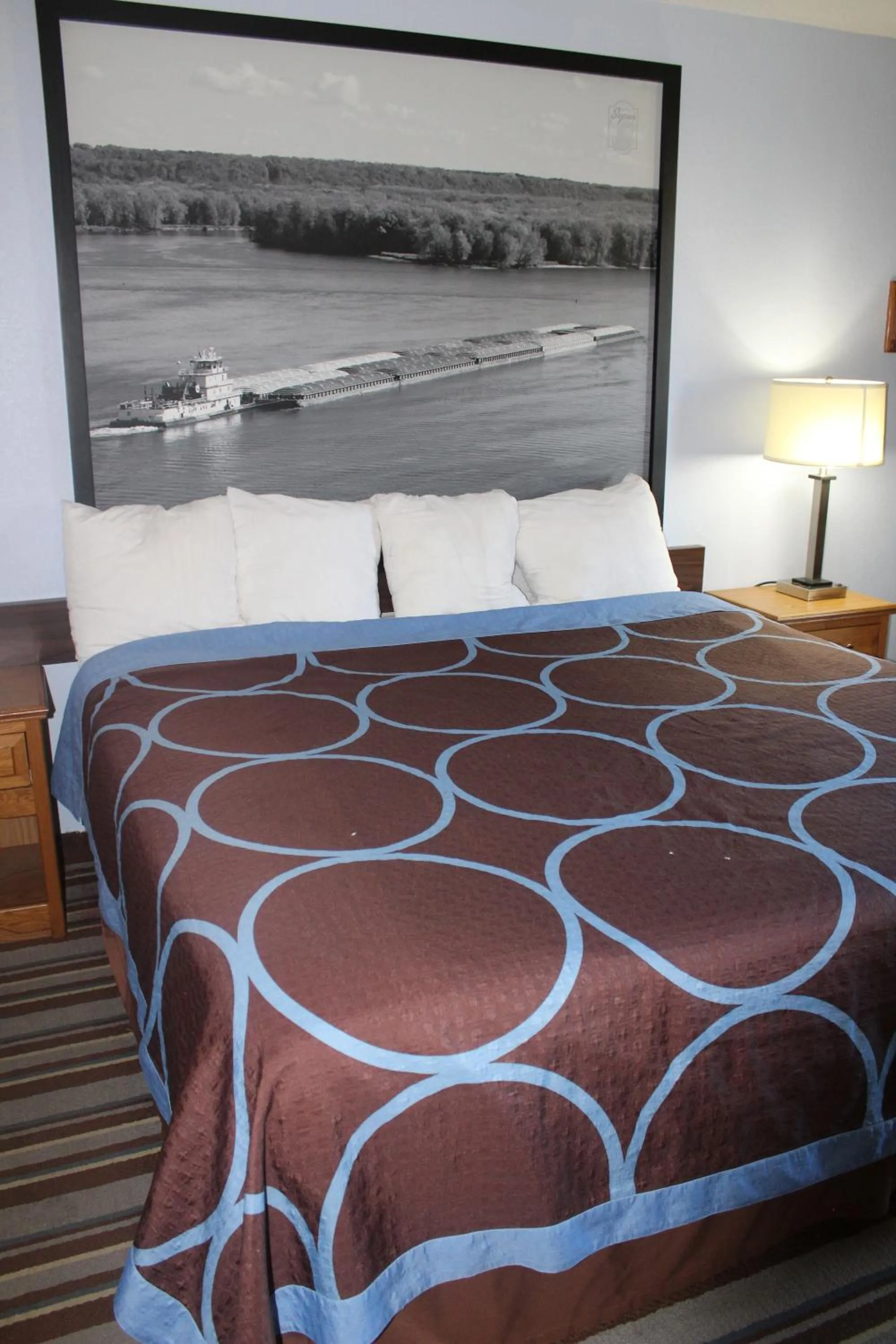 Bed in Super 8 by Wyndham Burlington