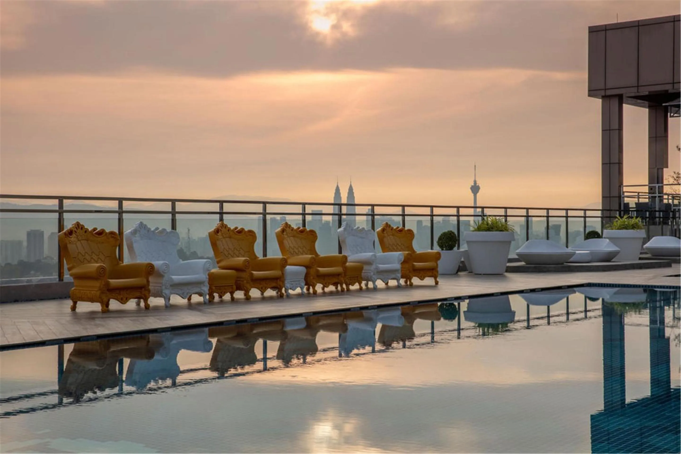 Swimming pool in Dorsett Hartamas Kuala Lumpur
