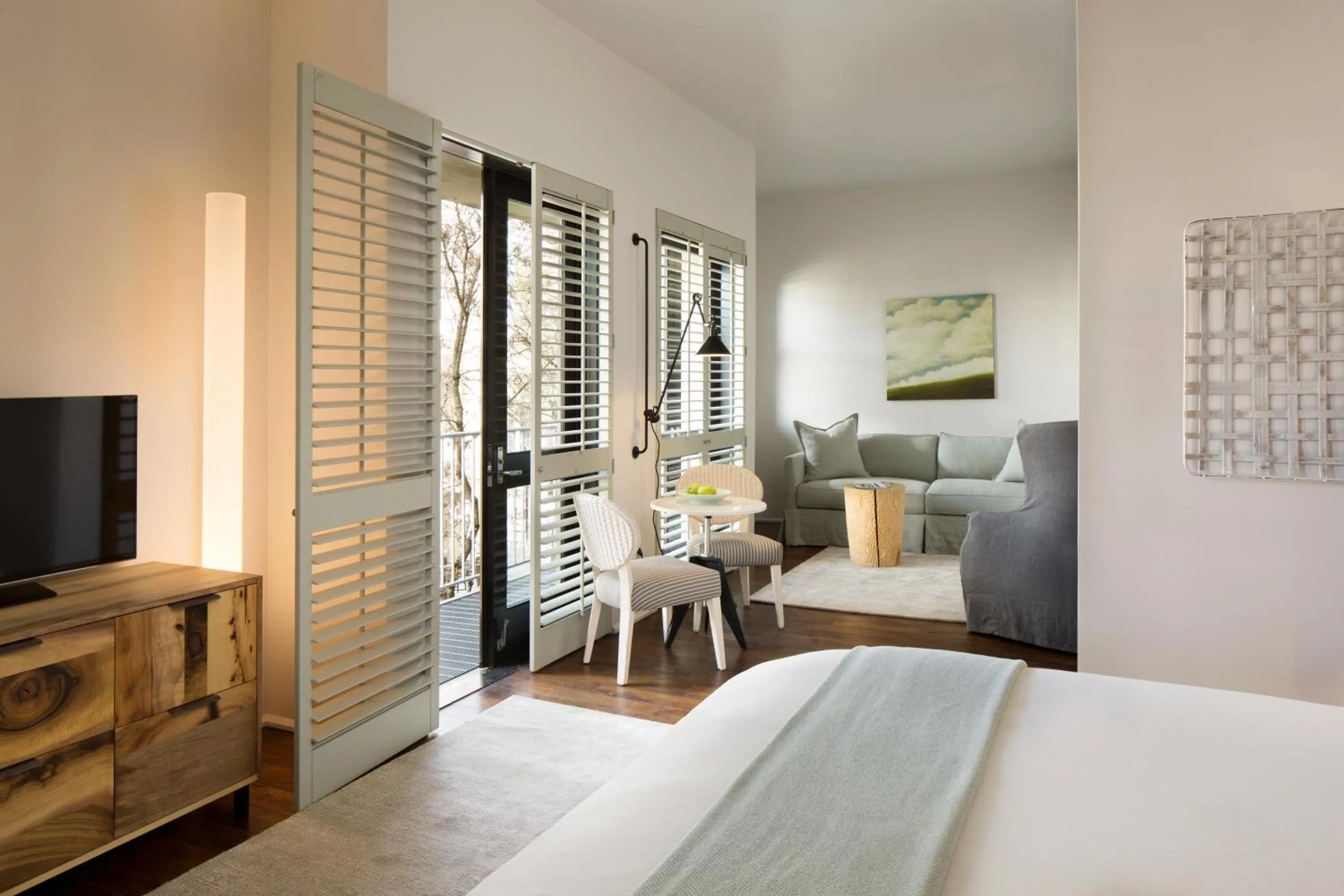 Day, Bed in Hotel Healdsburg