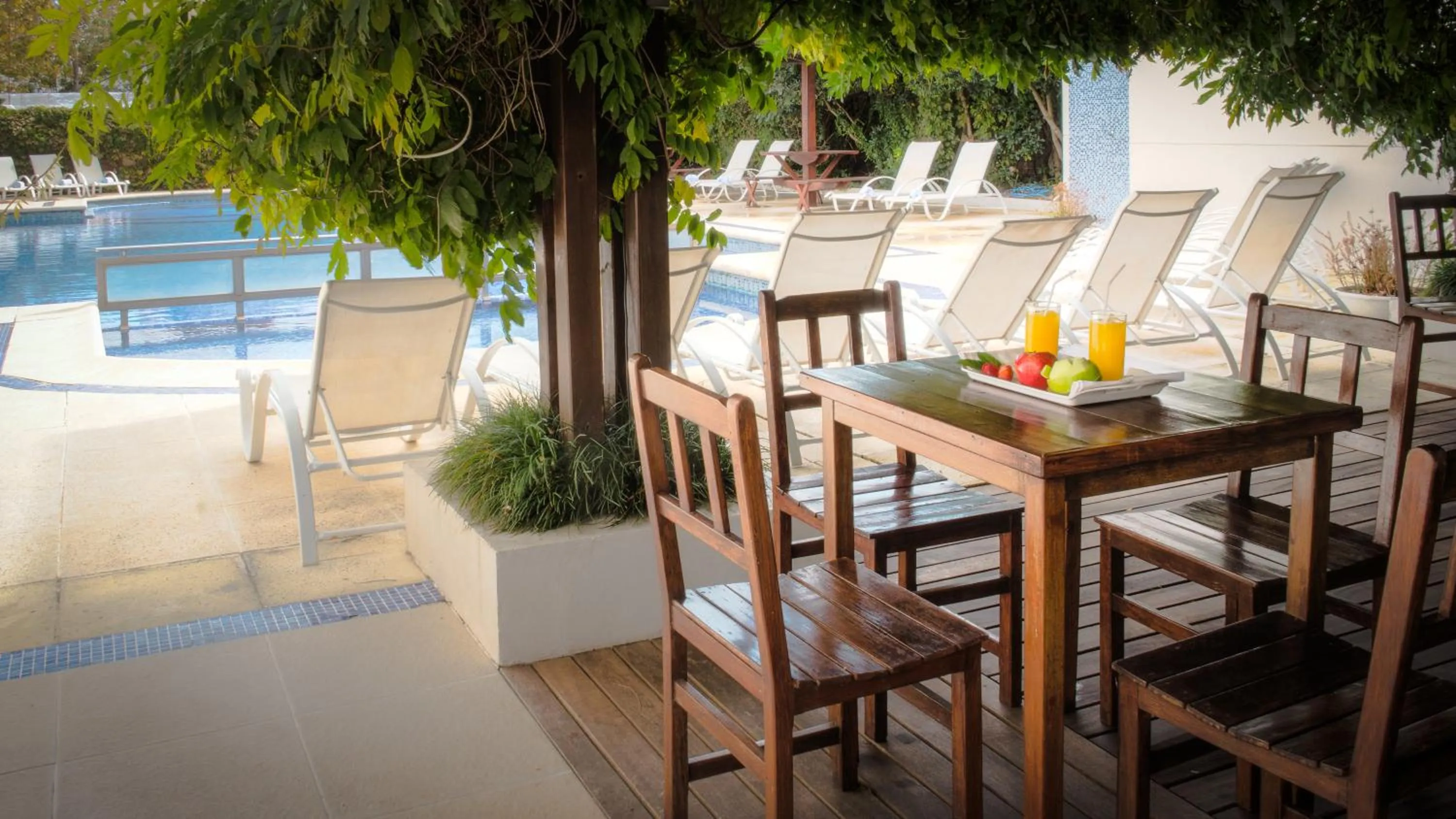 Patio in Hotel Italiano