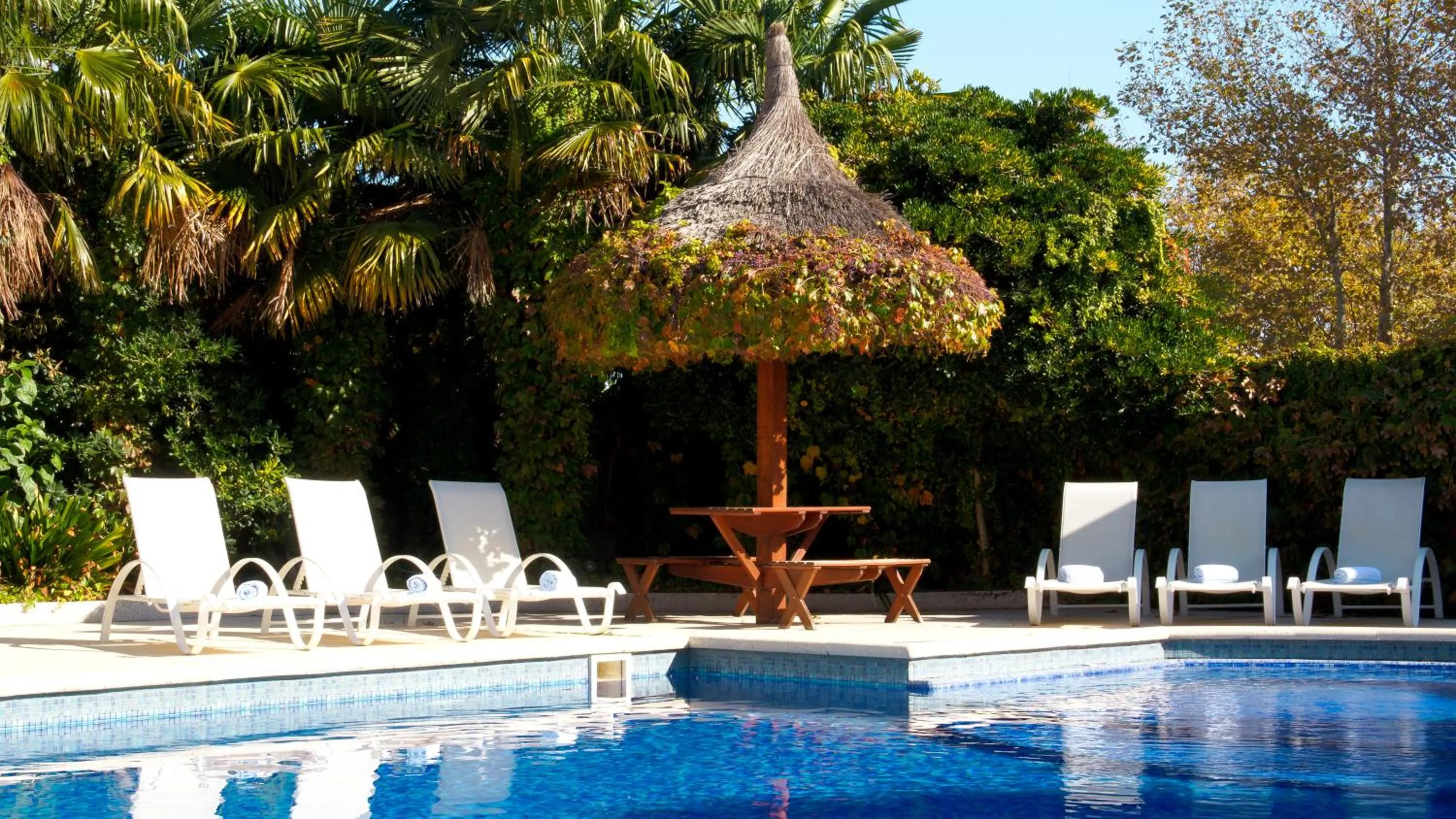 Swimming pool in Hotel Italiano