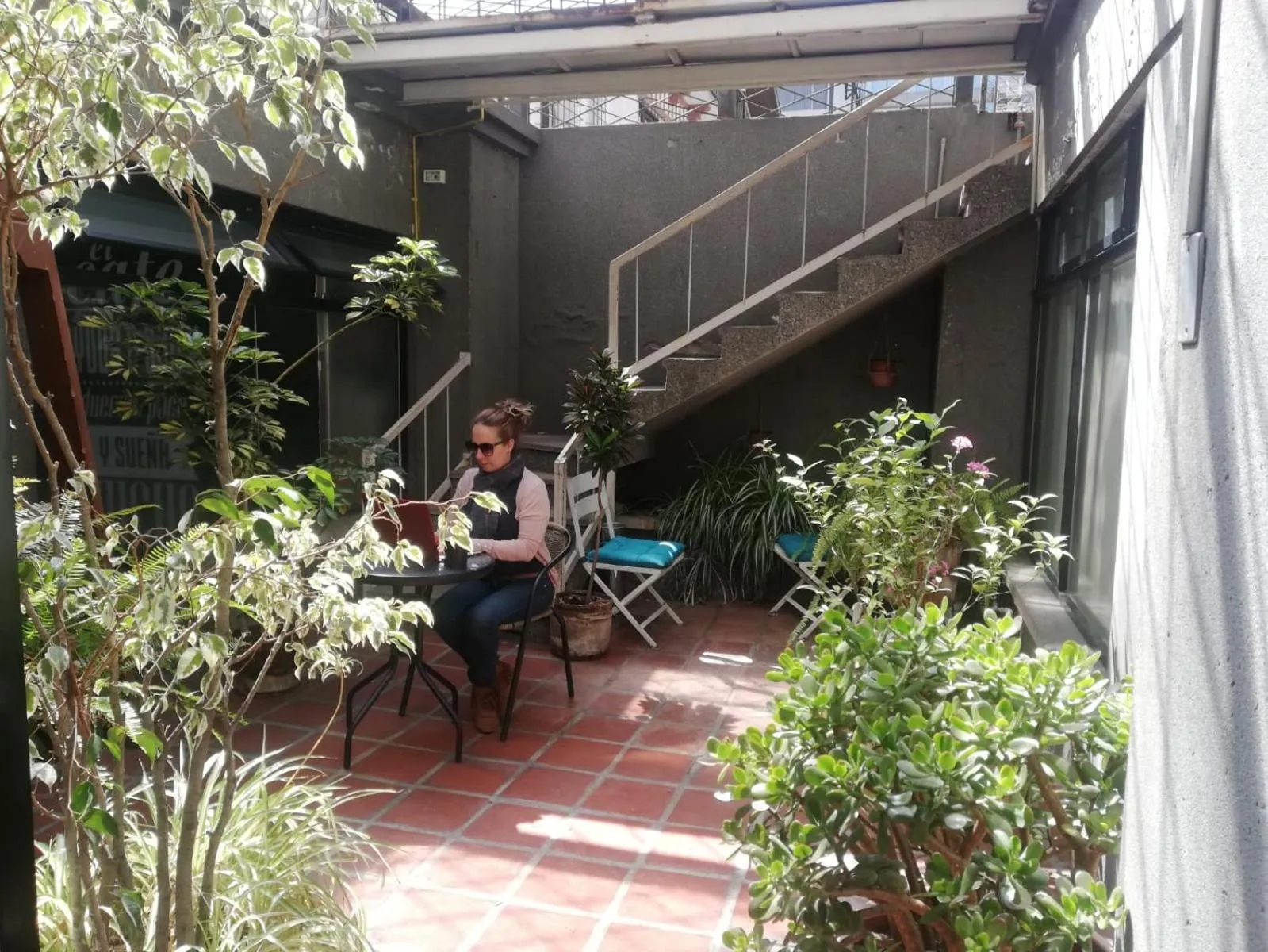 Garden in Filatelia Suites & Travel