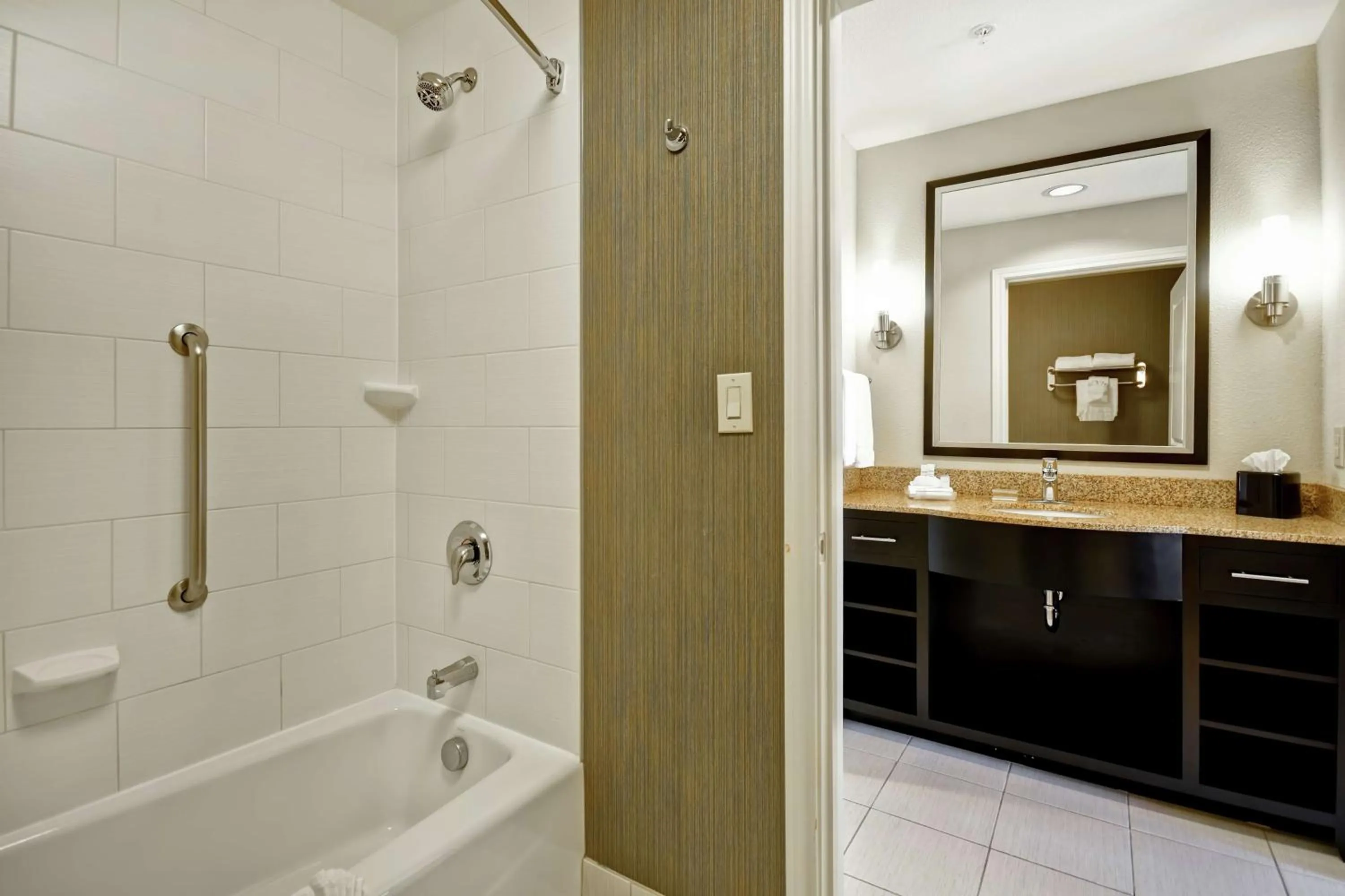 Bathroom in Homewood Suites by Hilton Fort Worth West at Cityview