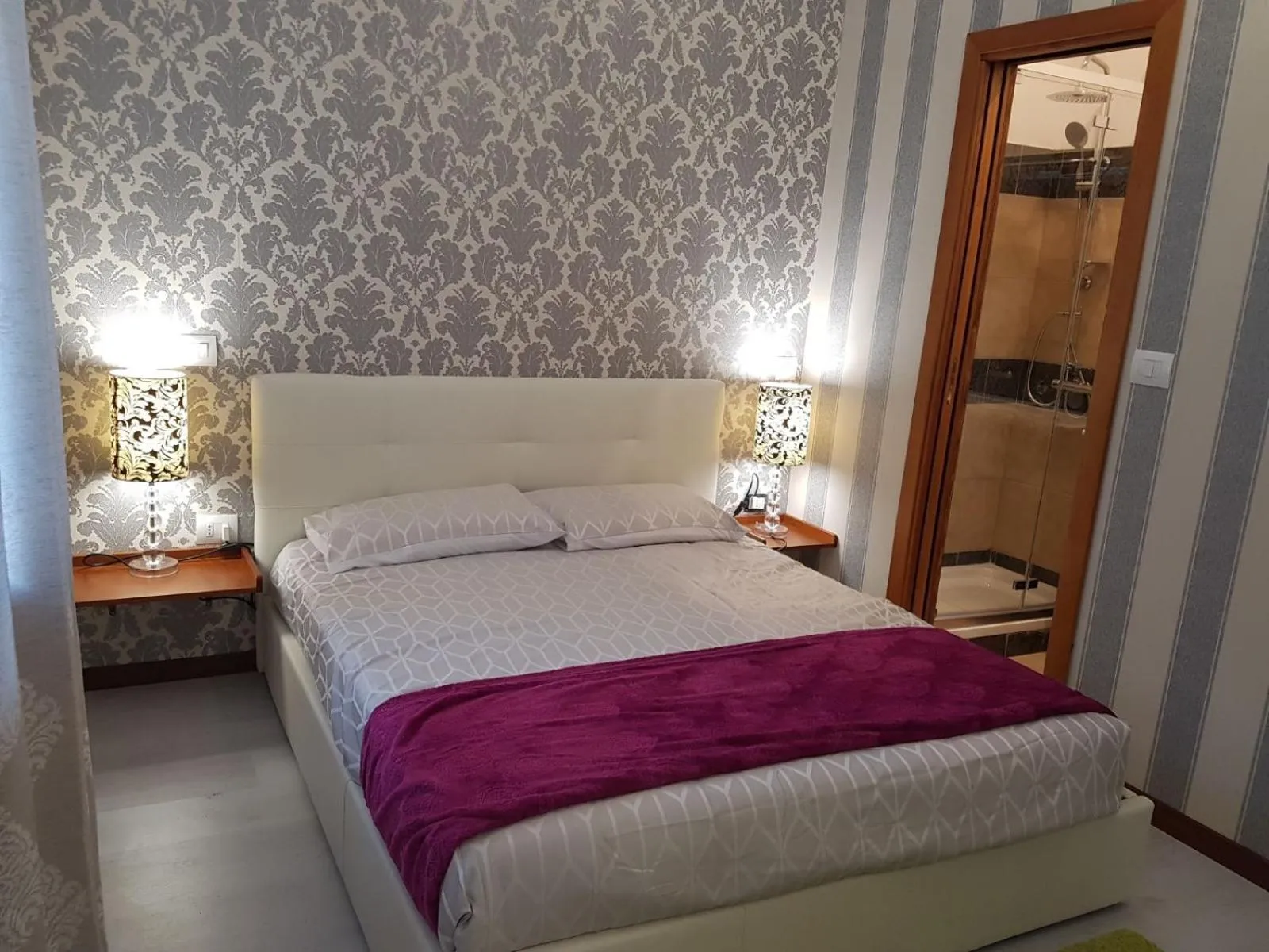 Bed in Residenza Hermitage