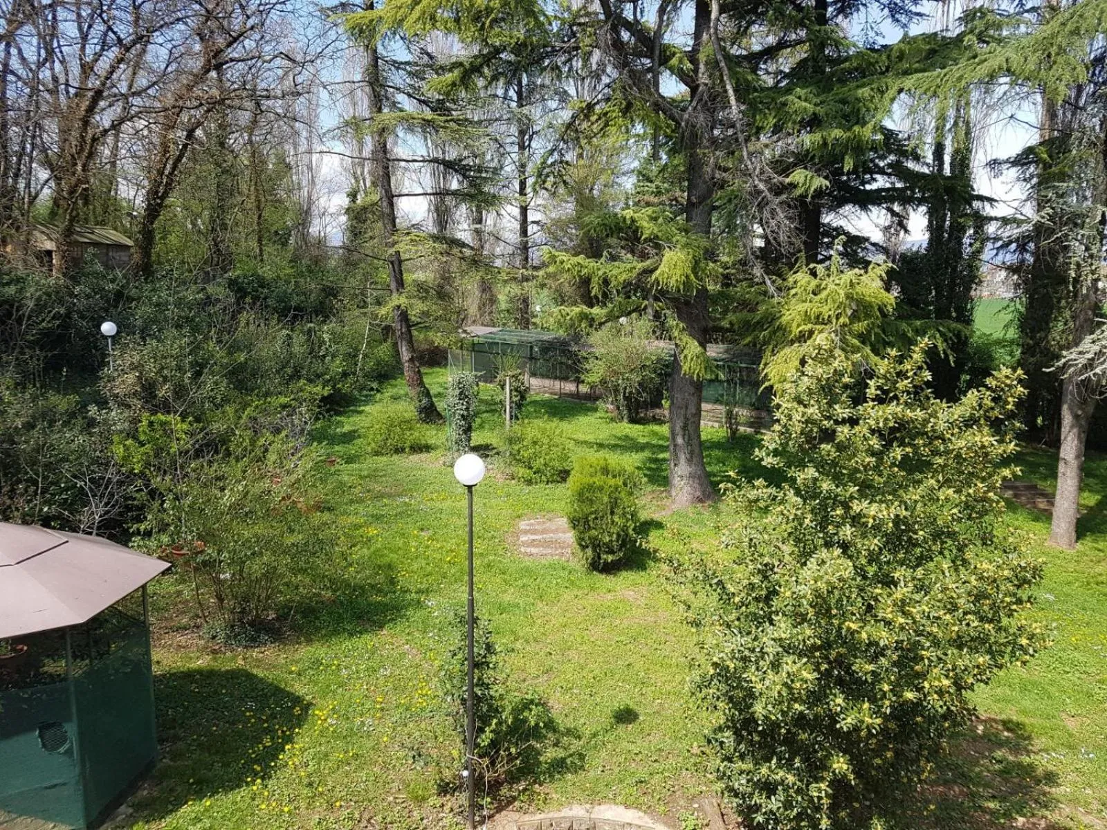 Garden view in Residenza Hermitage
