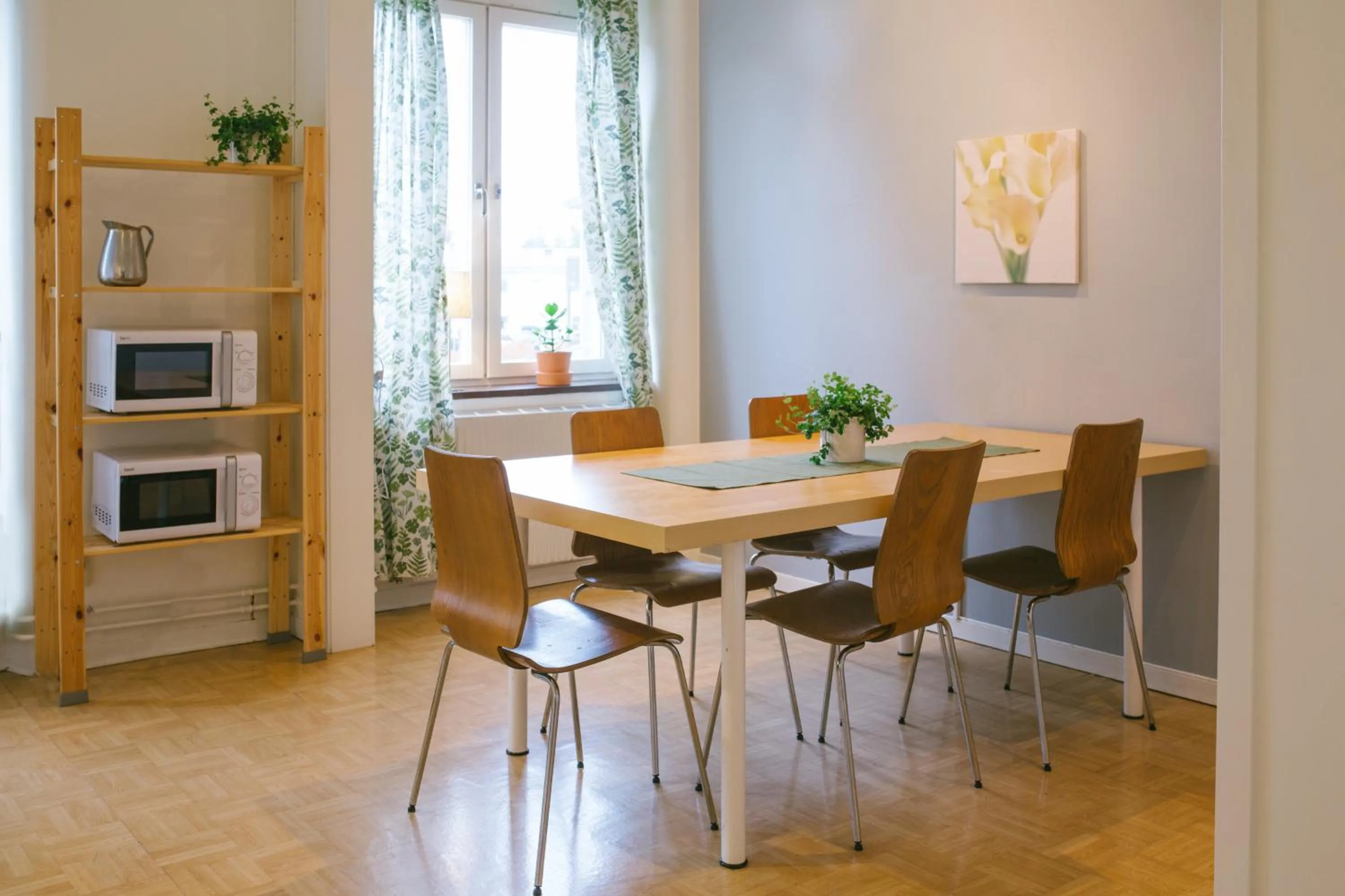 Communal kitchen in Sidsjö Hotell & Konferens