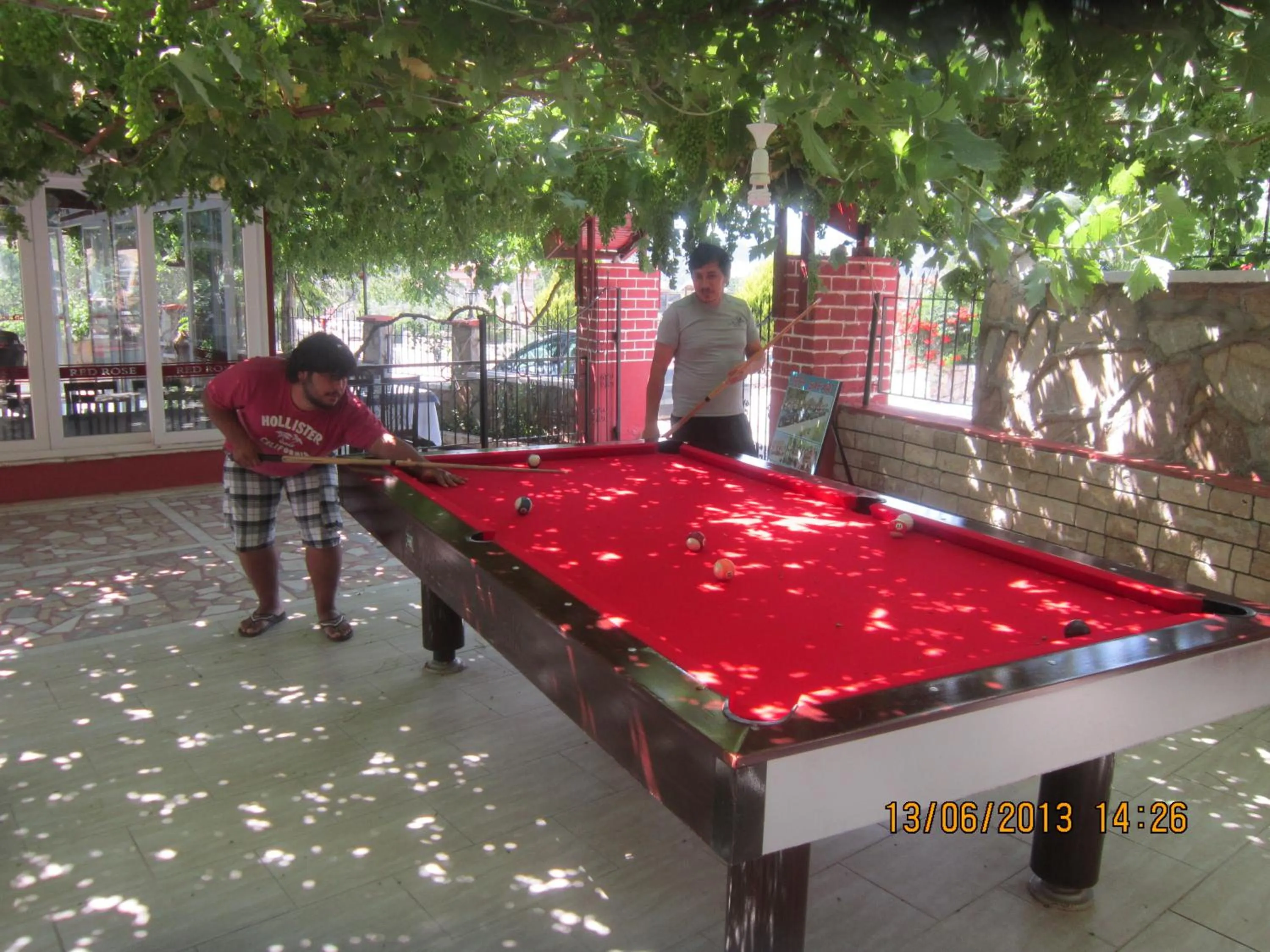 Billiard in Red Rose Hotel